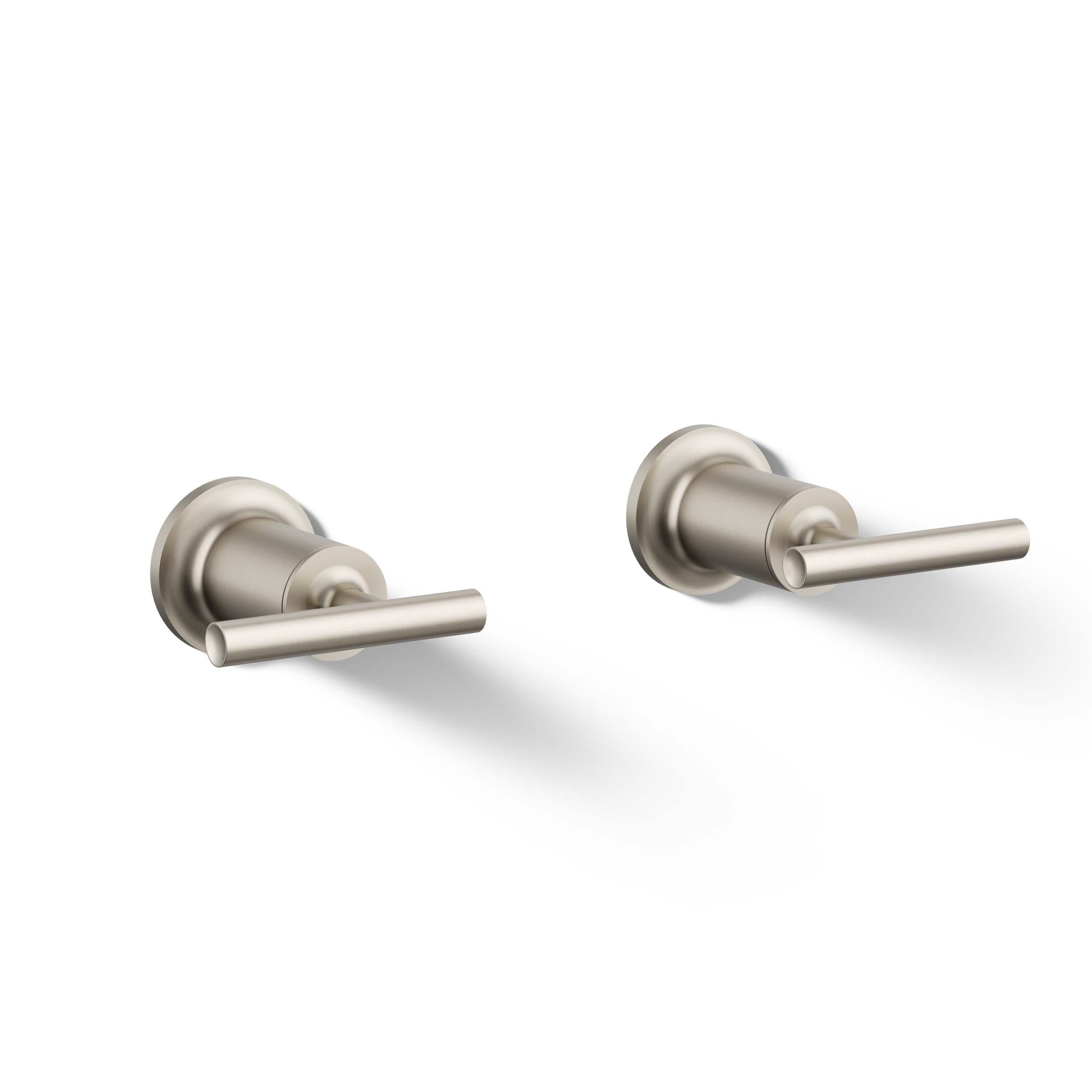 Purist® Deck- or Wall-Mount High-Flow Bath Trim with Lever Handles