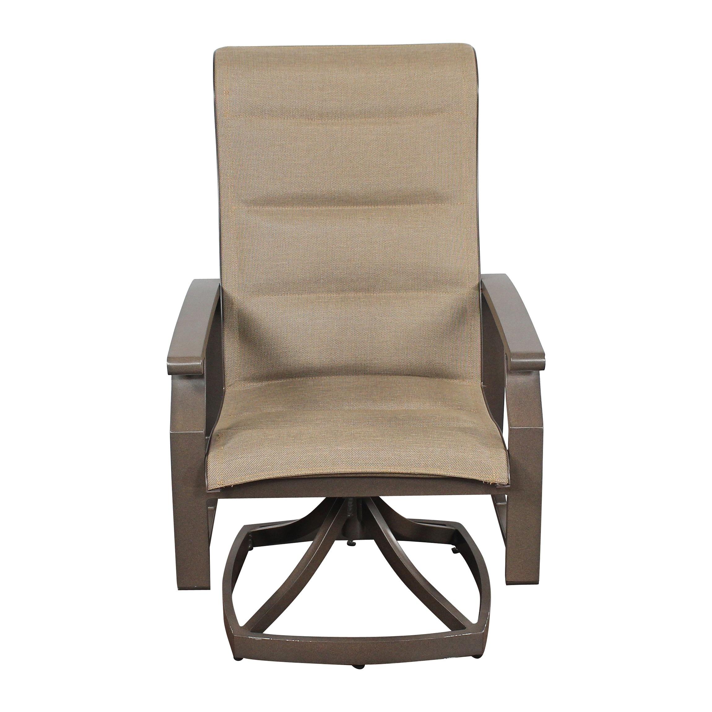 Courtyard Casual  Madison 2 Padded-Sling Swivel Dining Chairs