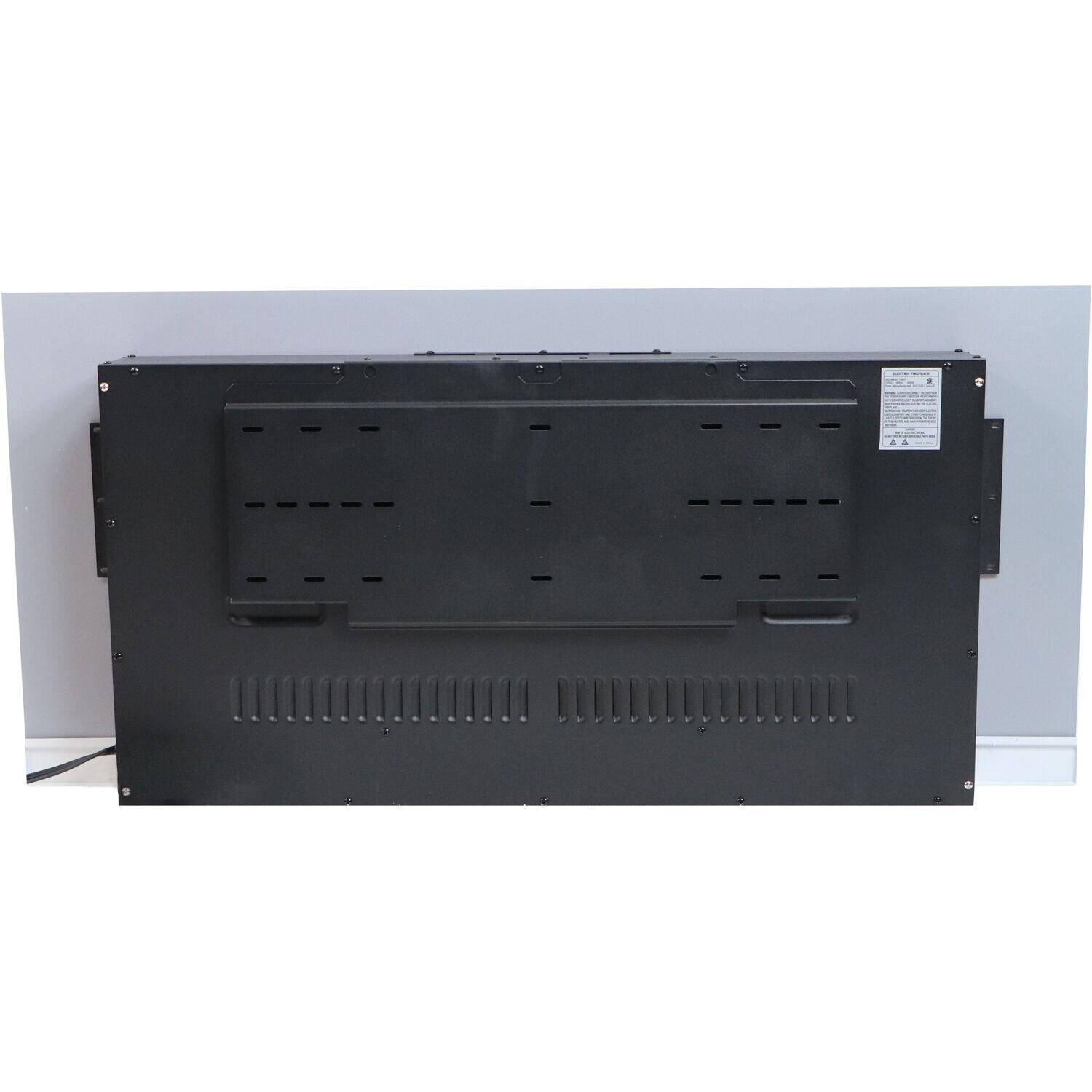 Cambridge Cambridge Wall Mount Electric Fireplace Heater with Remote Control for Indoor Use in Living Room, Bedroom, Home Office