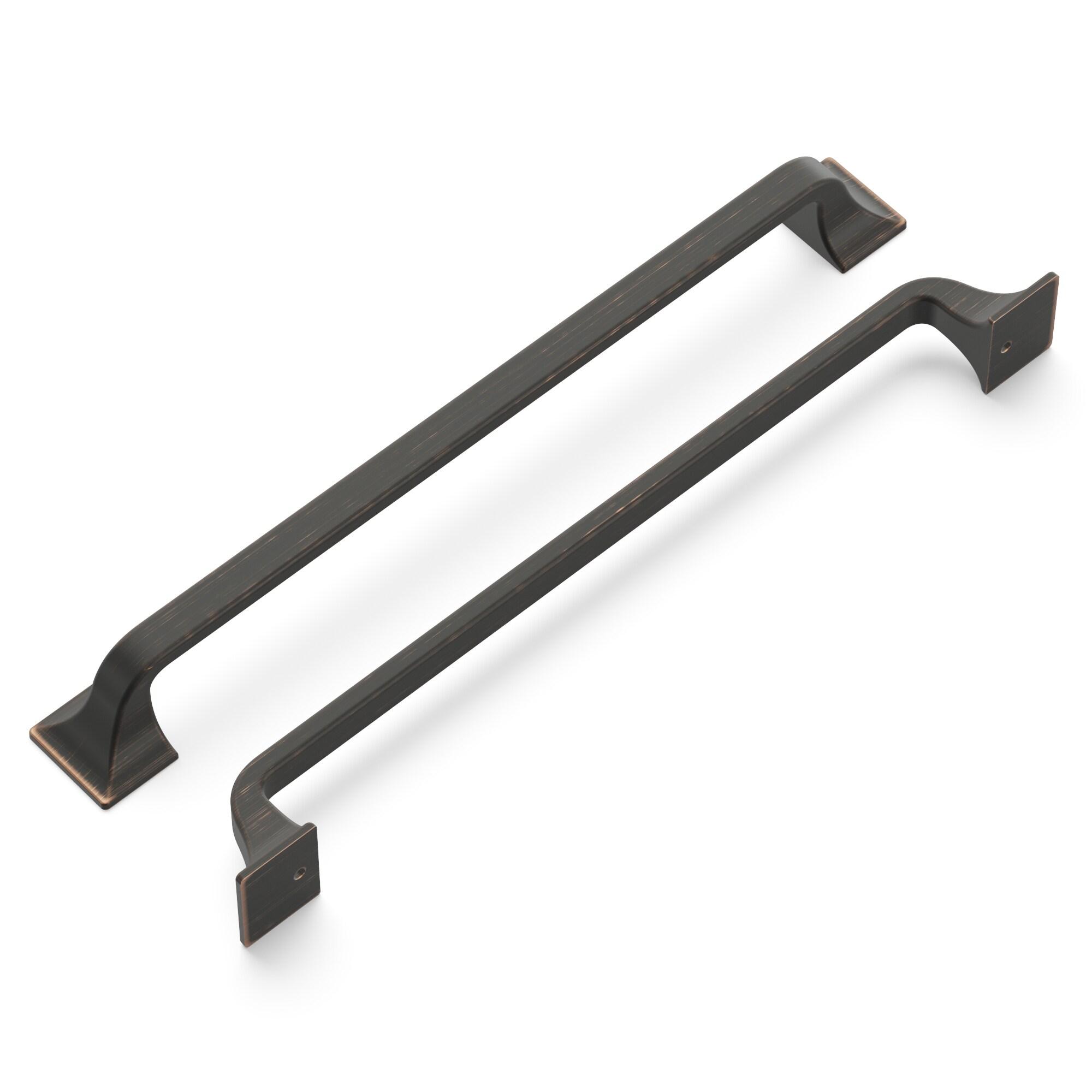 Forge Kitchen Cabinet Handles, Solid Core Drawer Pulls for Cabinet Doors, 8-13/16" (224mm)