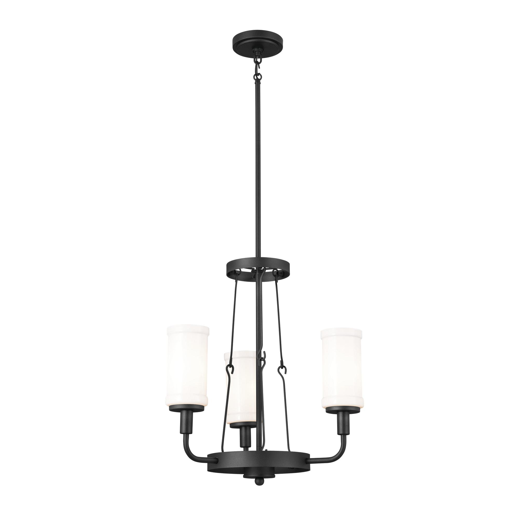 Kichler Lighting Vetivene 3 - Light Chandelier in  Textured Black