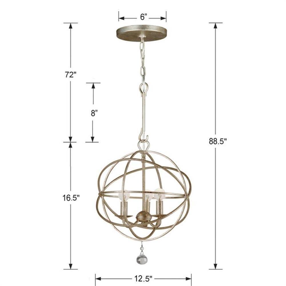 Mason 3 - Light Unique/Statement Pendant