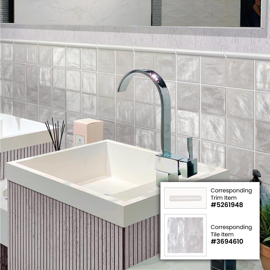 Apollo Tile 60 pack 4 in. x 4 in. Polished and Honed Ceramic Subway Wall Tile (6.48 sq. ft./Case)