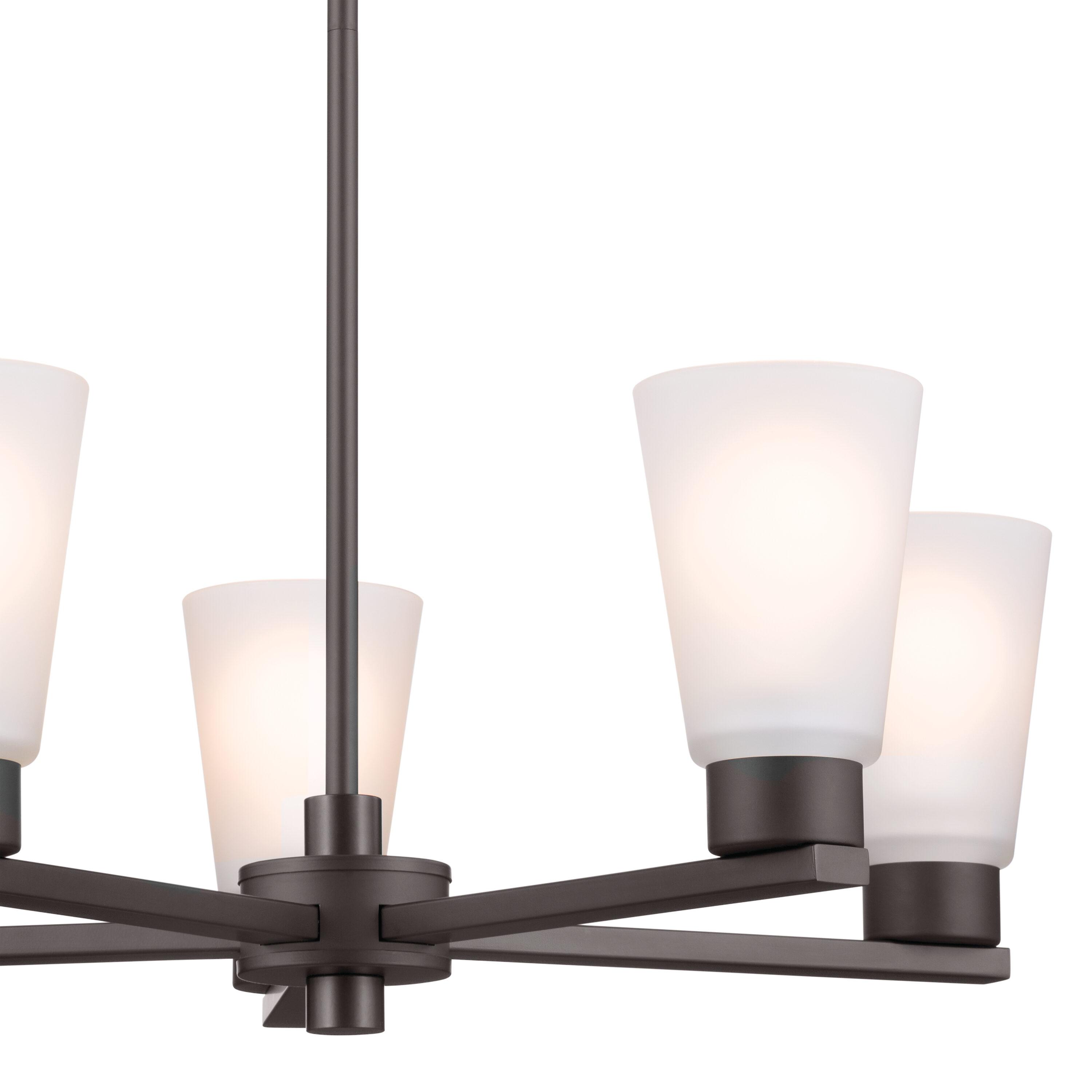 Kichler Lighting - Stamos - 5 Light Medium Chandelier In Soft Modern Style-15