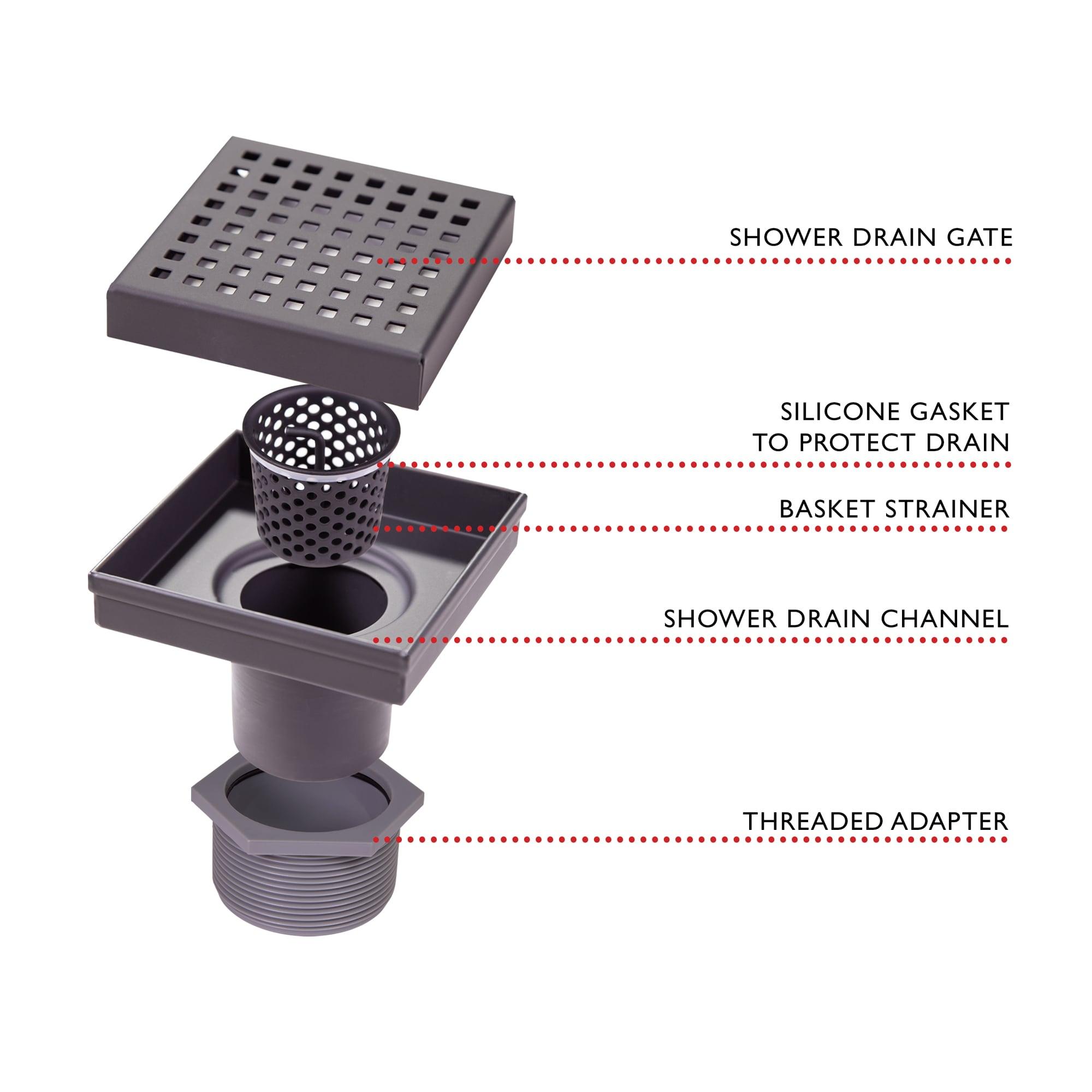 Design House Grid Shower Drain 542852-MB