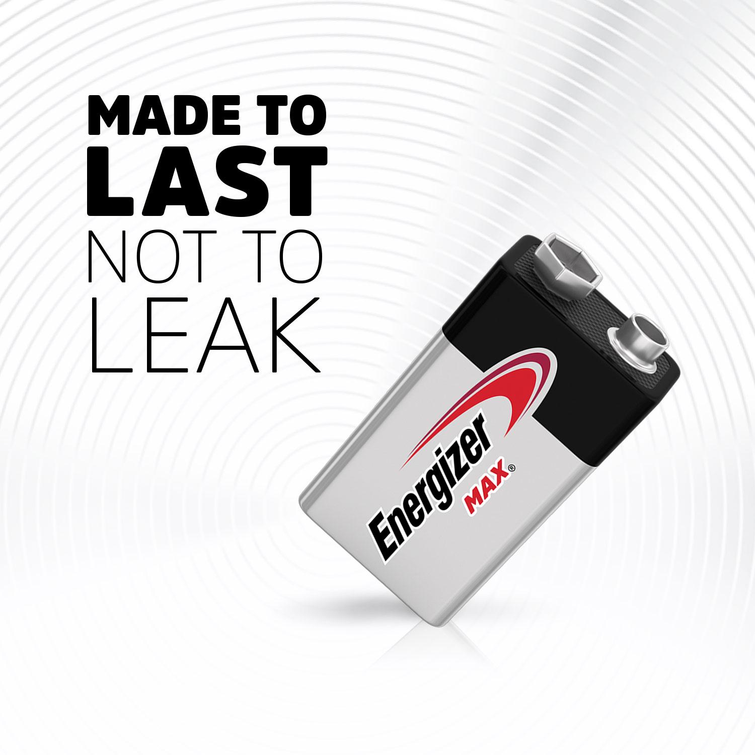Energizer Max 9V Batteries - 2pk Alkaline Battery