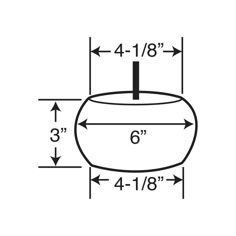 2-1/2in H x 4-1/2in Dia Unfinished Solid Hardwood Bun Foot Leg