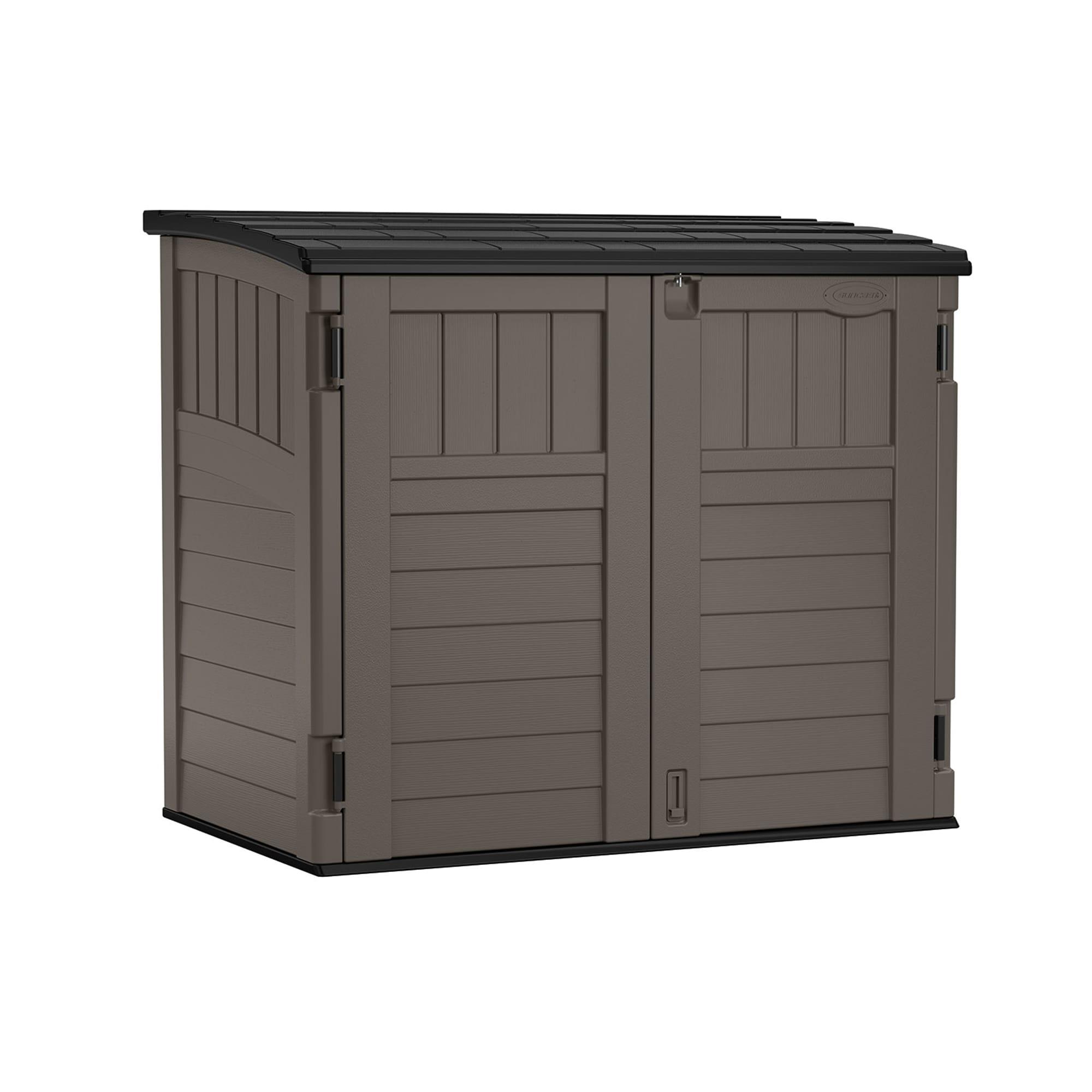 Suncast Suncast Outdoor Resin Horizontal Storage Shed