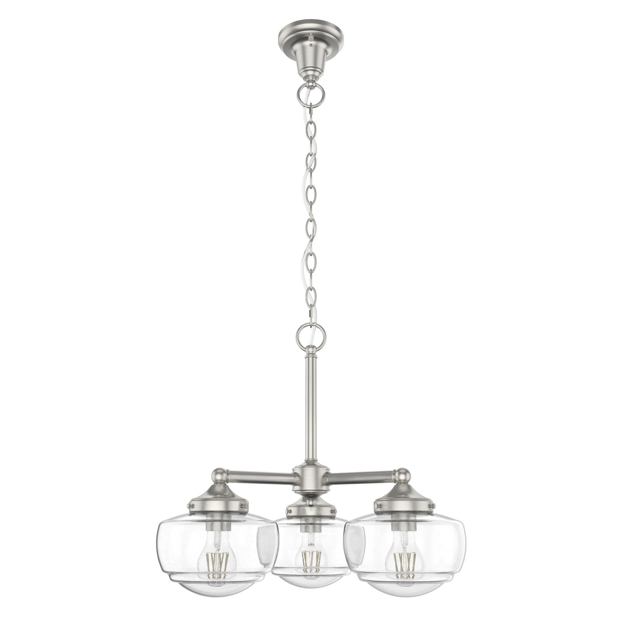 Hunter Saddle Creek 3 Light Chandelier Ceiling Light Fixture