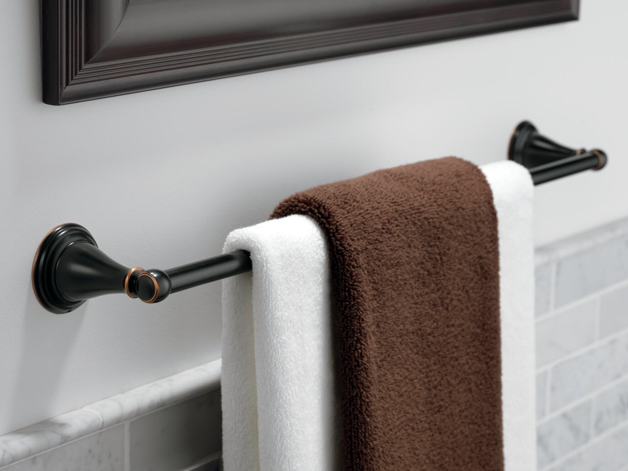 Windemere 24 in. Wall Mount Towel Bar Bath Hardware Accessory