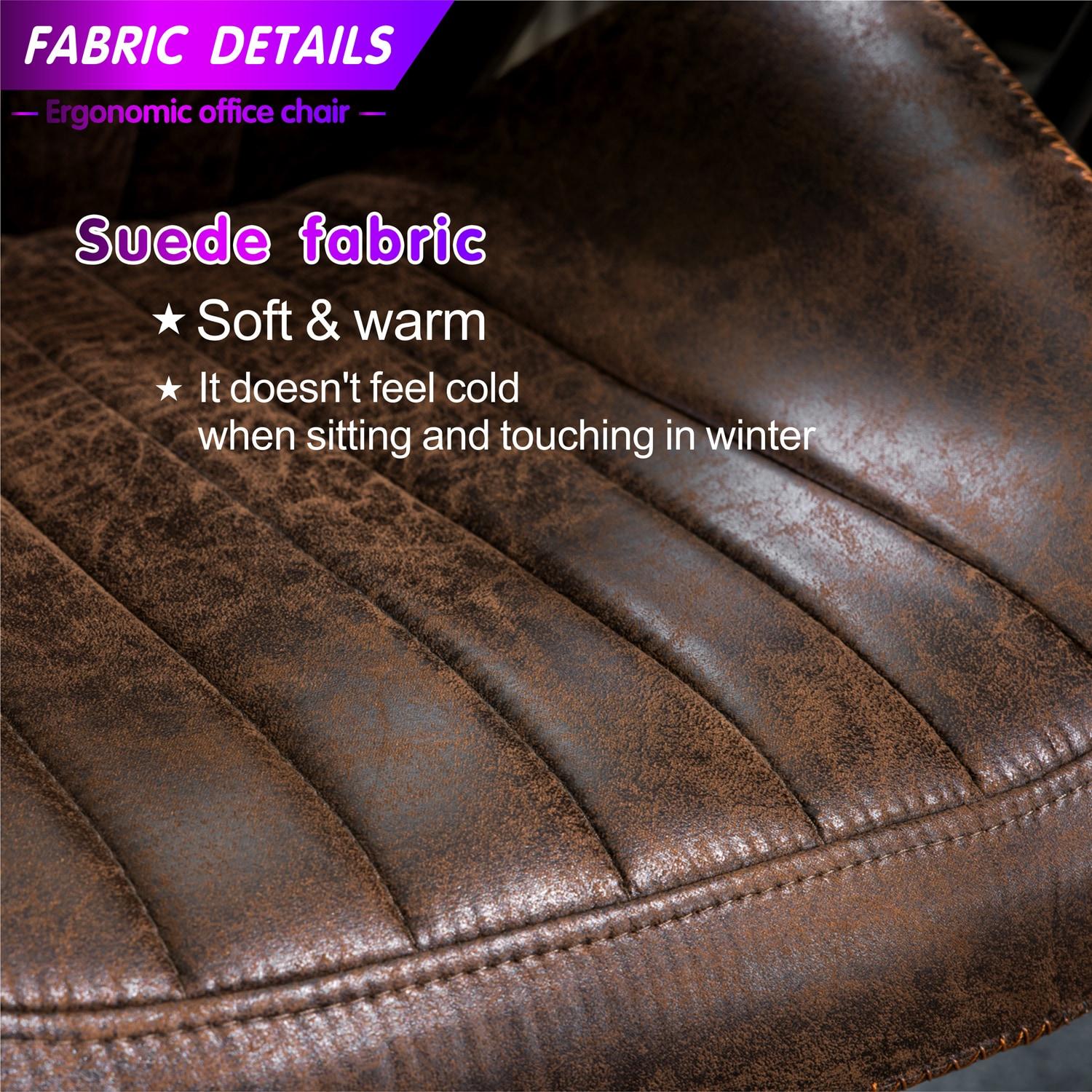 Albaugh Suede Executive Chair