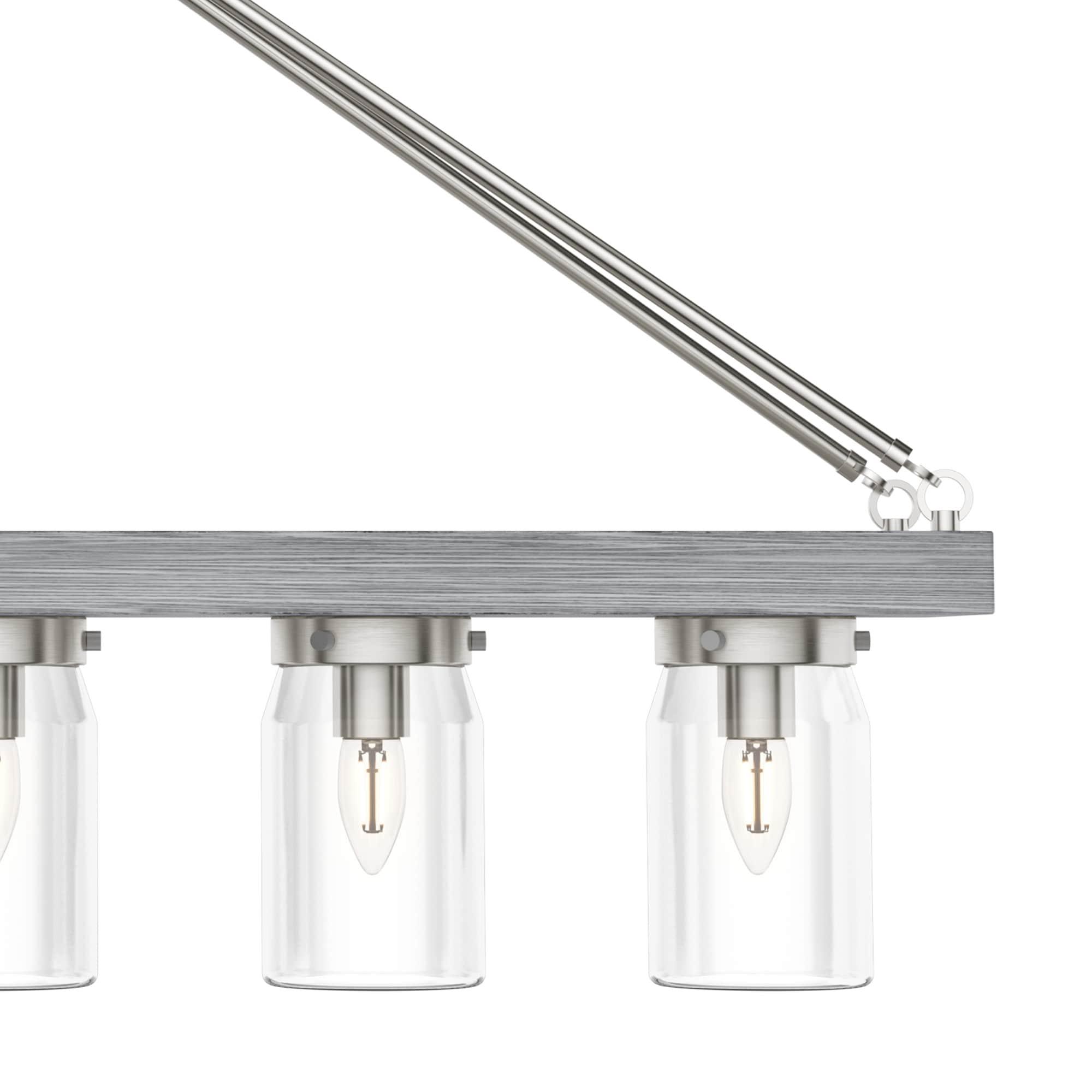 Devon Park 5 - Light Kitchen Island Linear Pendant