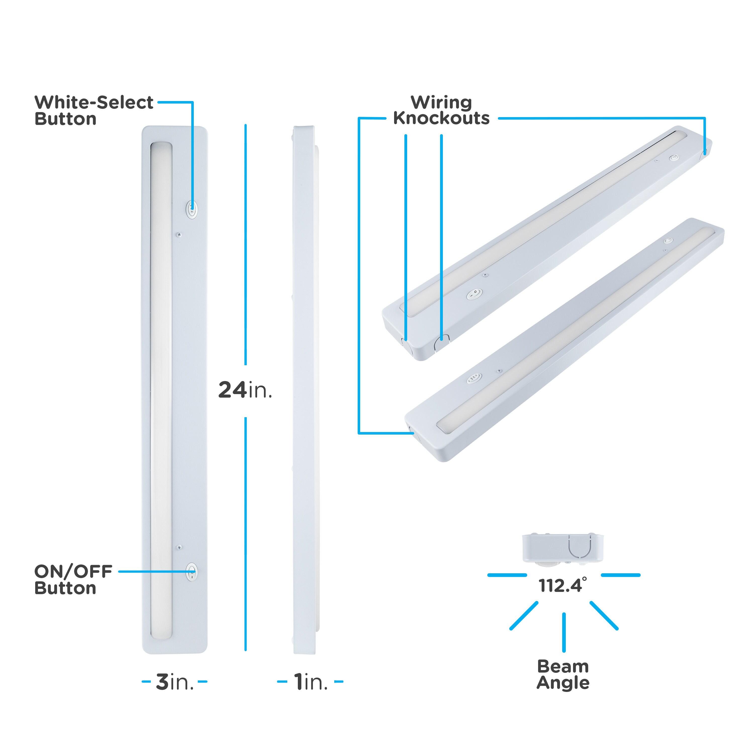 LED 24'' Under Cabinet Light Bar