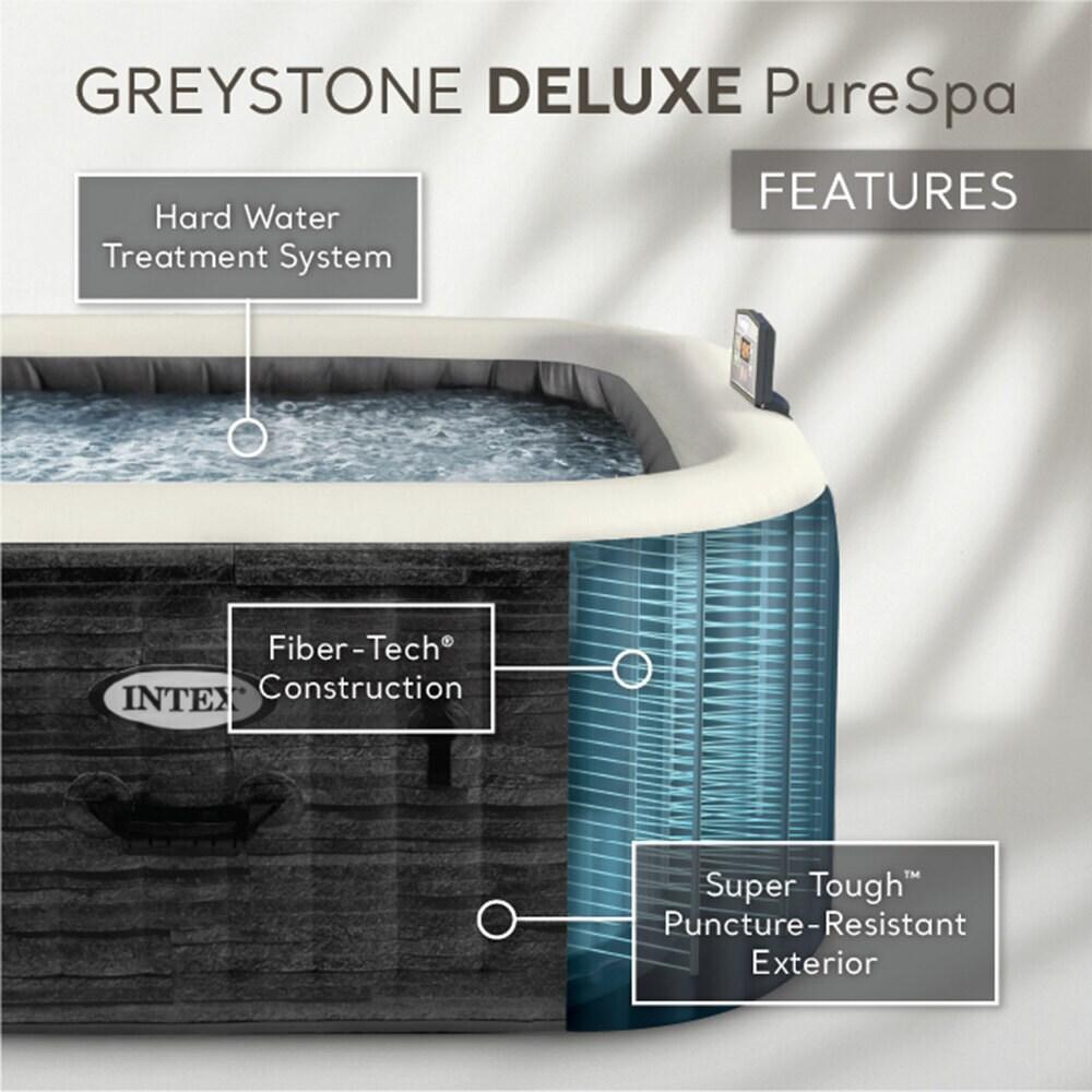 Intex Intex PureSpa Plus Inflatable Square Hot Tub w/ AirJets