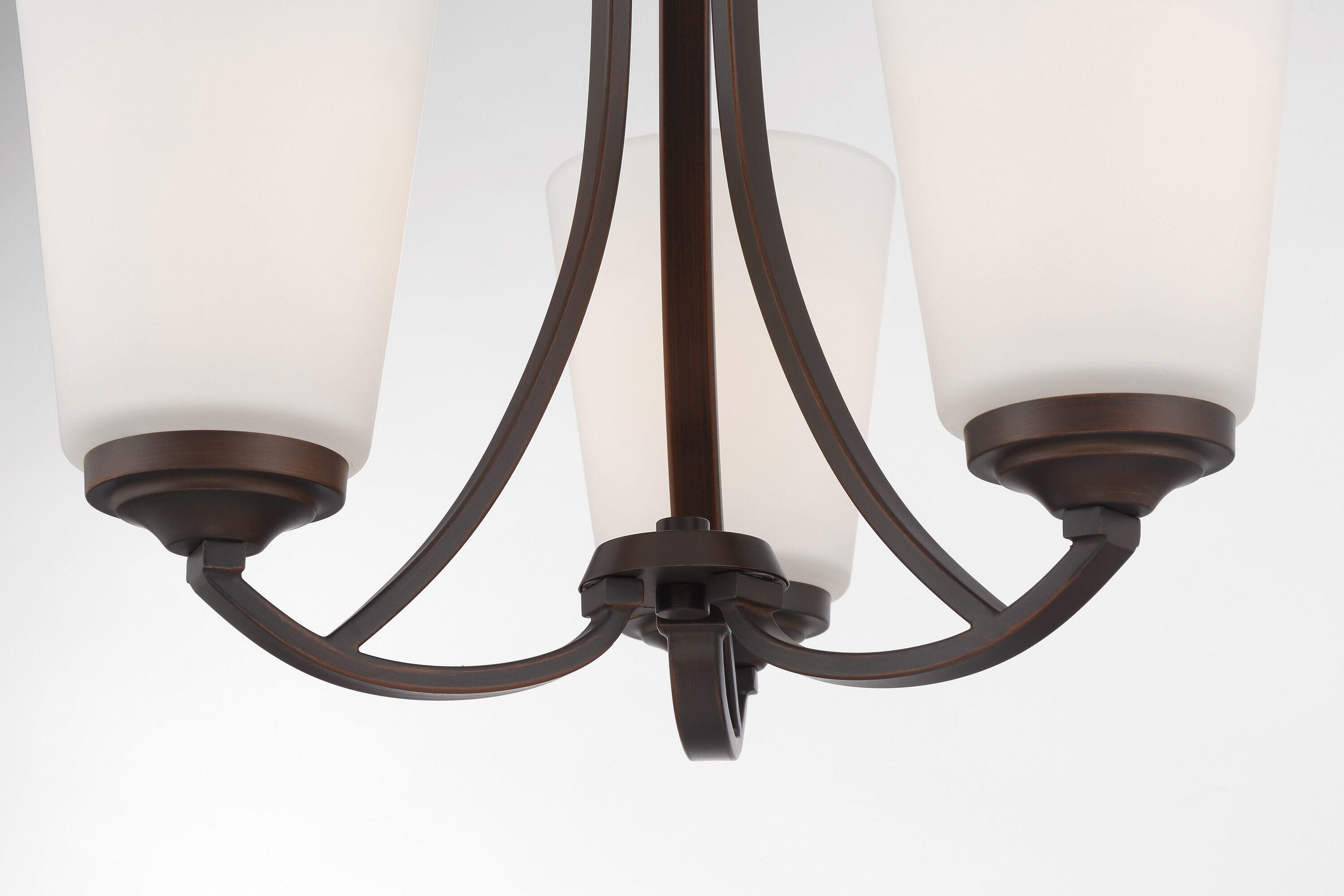 Minka Lavery 4963-284 Overland Park 3 Light Mini Chandelier in Vintage Bronze