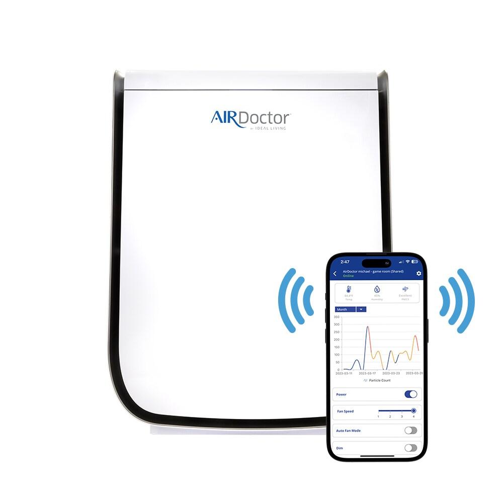 Air Doctor AIRDOCTOR 2000i Smart Purifier Small & Medium rooms 3-Stage Filtration Pre-Filter UltraHEPA Carbon