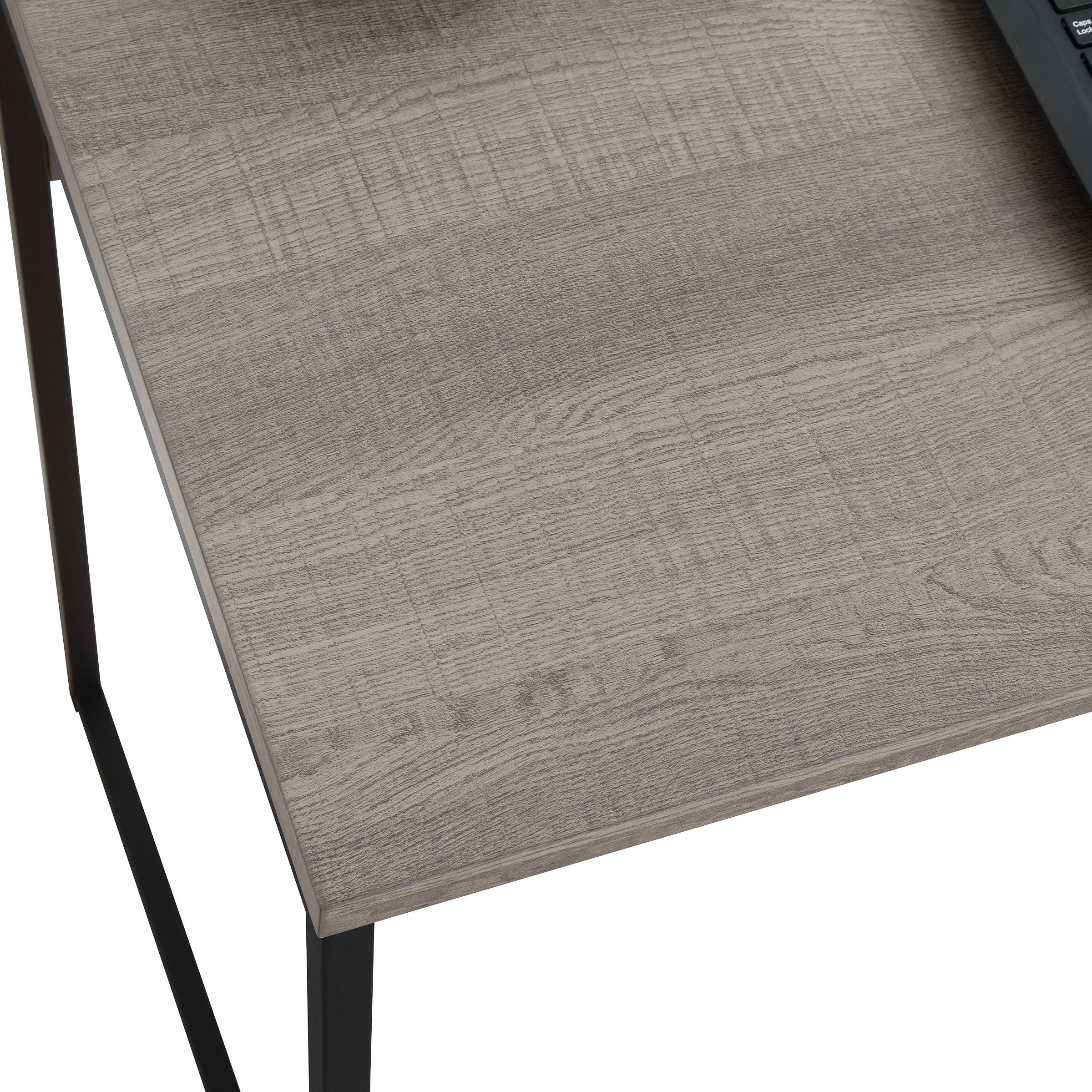 OS Home and Office Furniture 45" Transitional Wood Writing Desk in Farm Oak