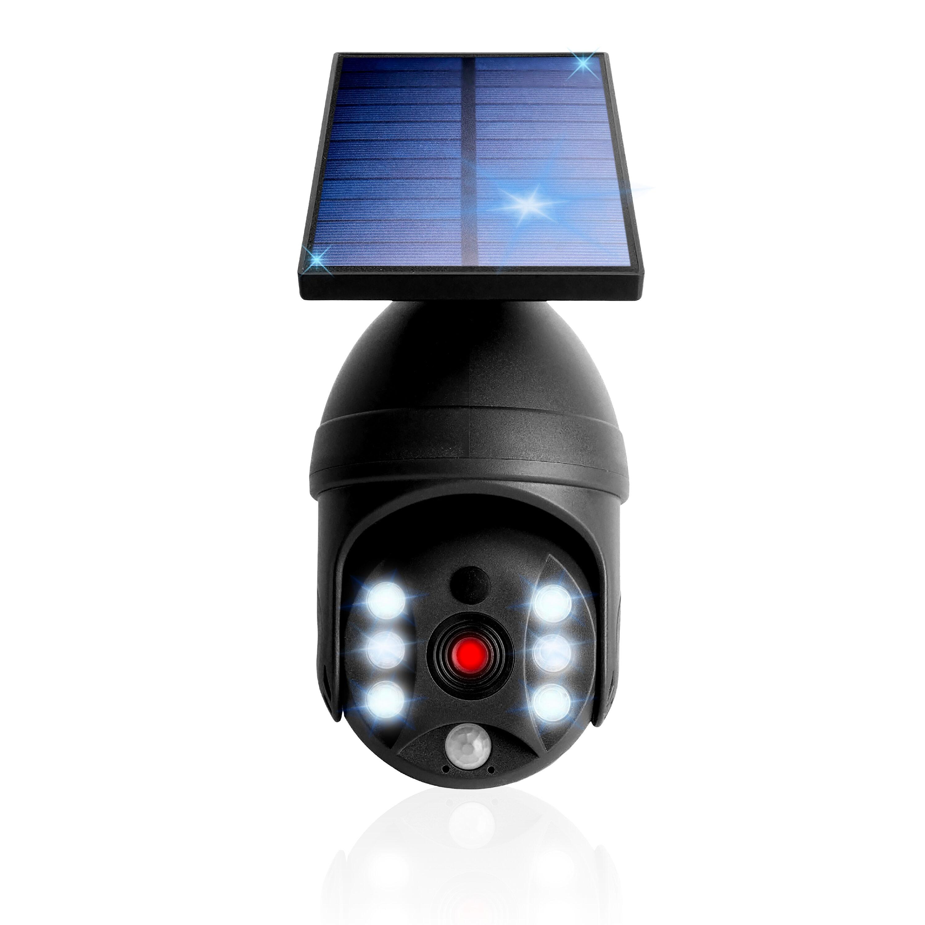 Bell + Howell LED Solar Powered Outdoor Security Spotlight with Motion Sensor