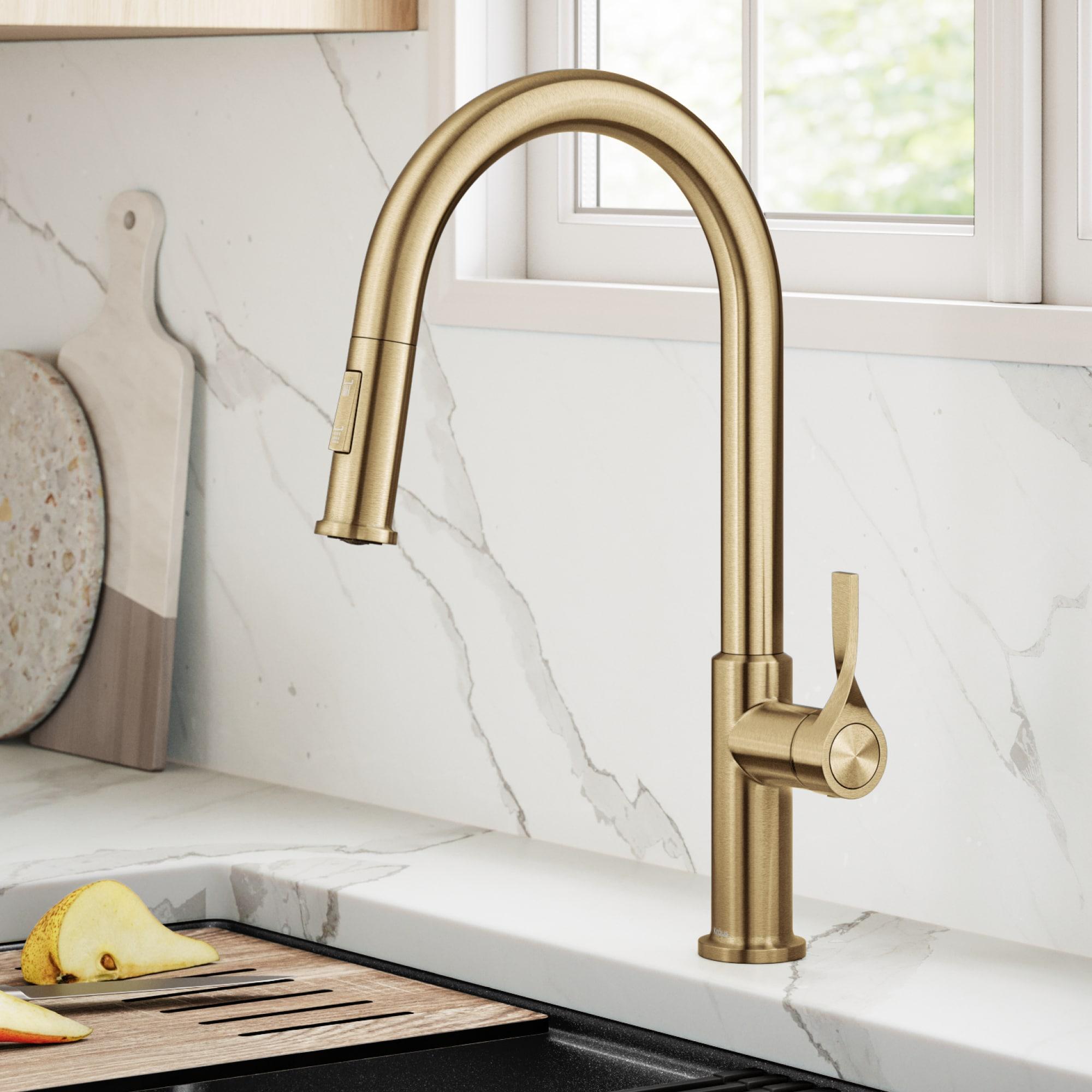 Kraus Torak 2-Function Single Handle Pull Down Kitchen Faucet