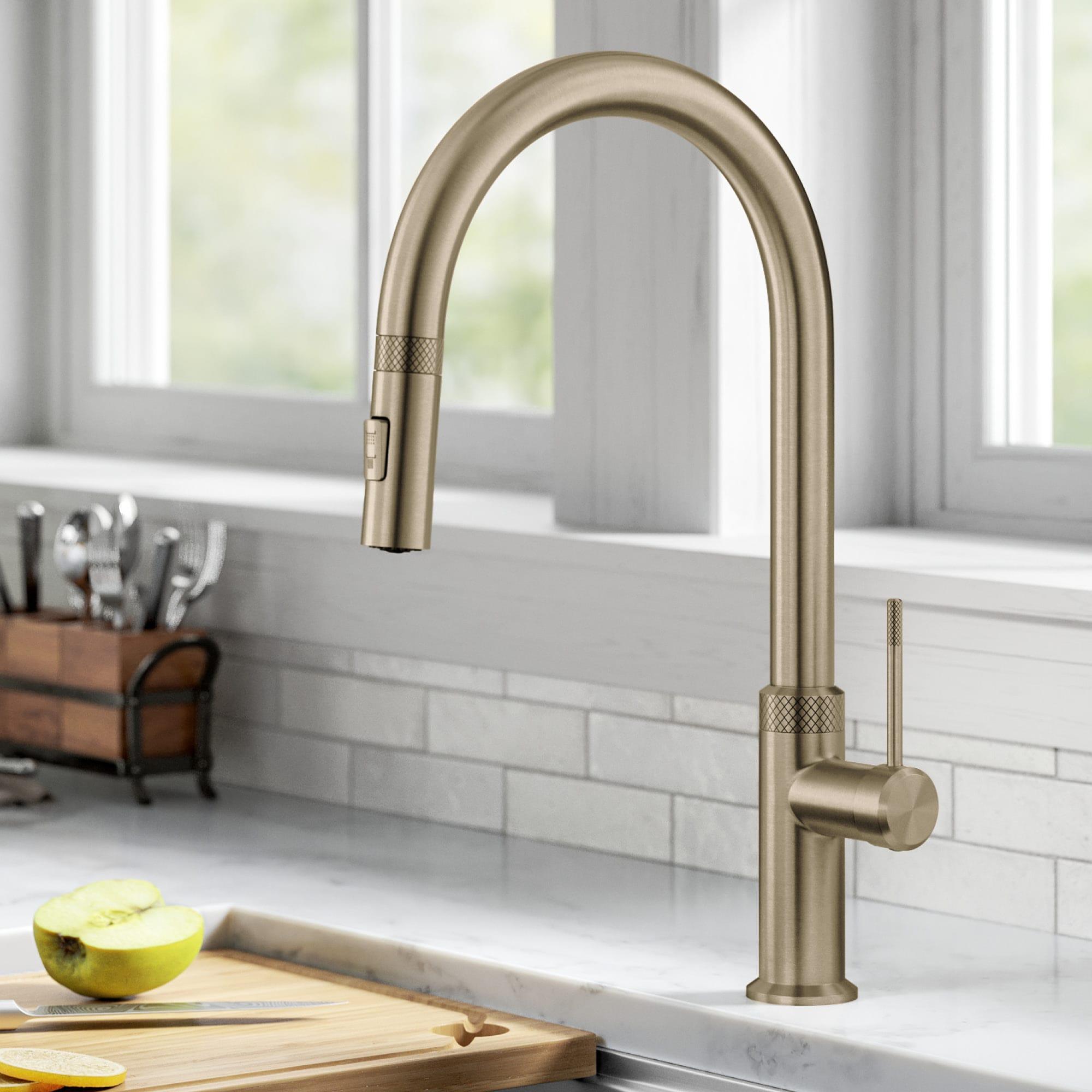 Kraus Oletto Single Handle High-arc Kitchen Faucet