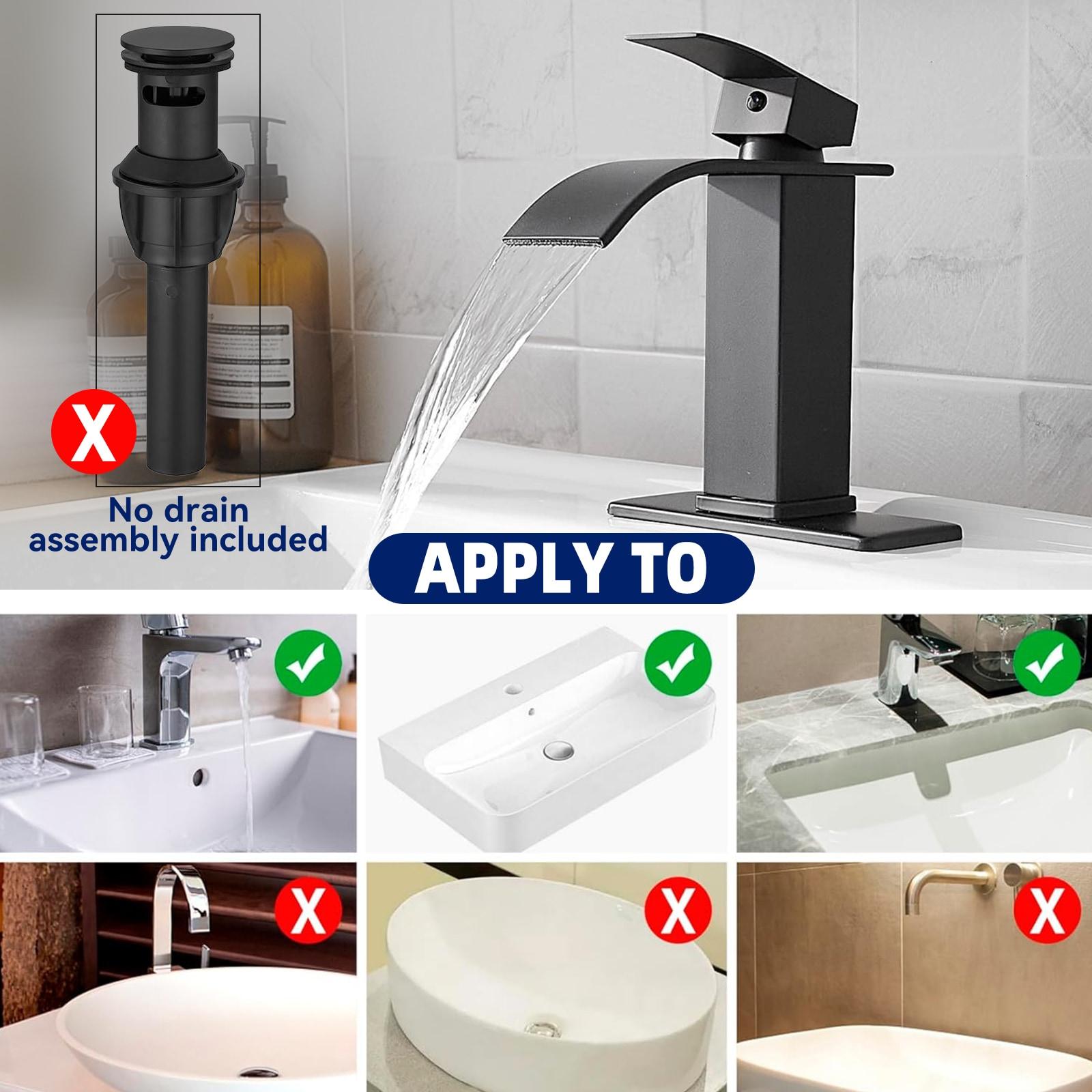 Single-Hole Single-handle Bathroom Faucet