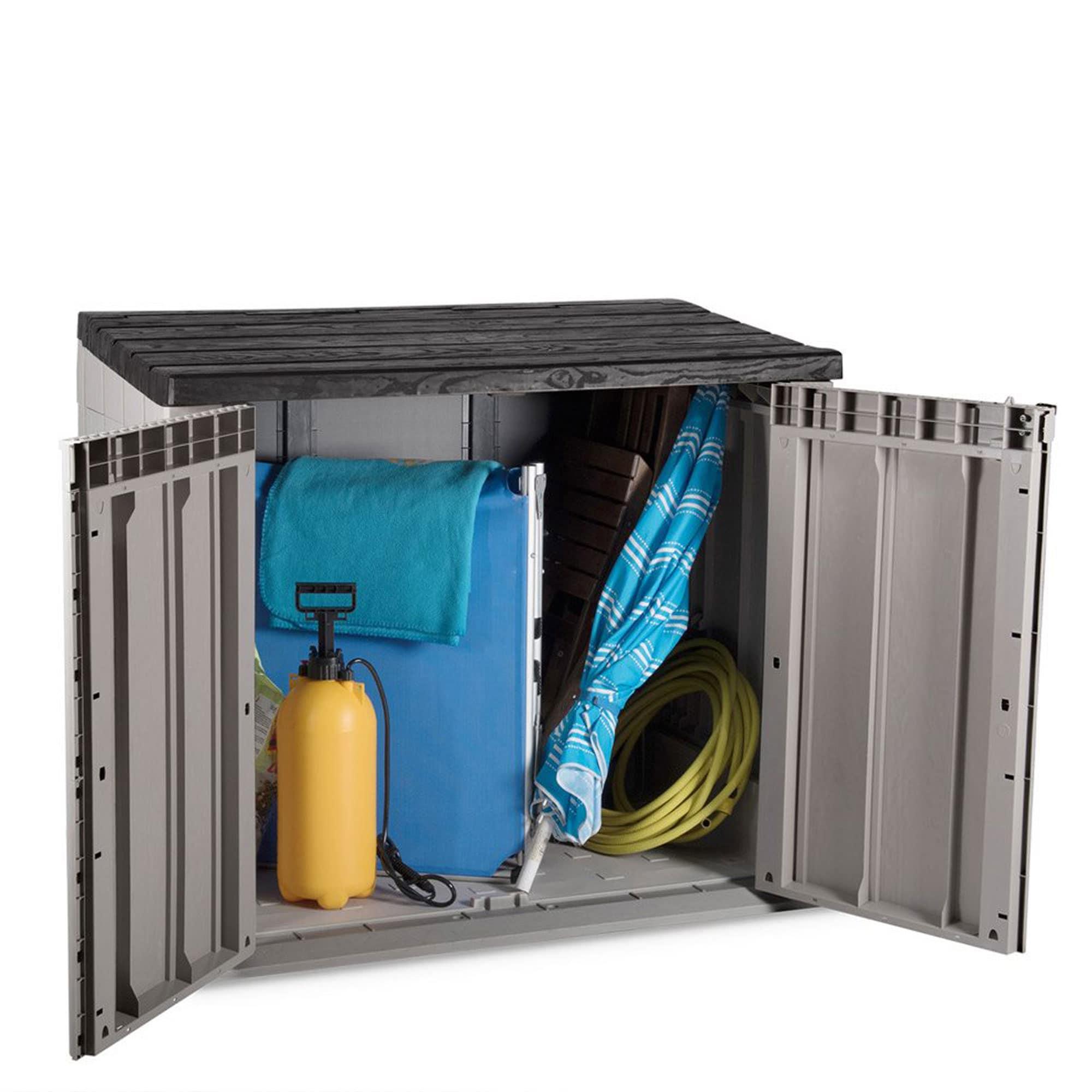 Toomax Stora Way All Weather Outdoor XL Storage Shed Cabinet