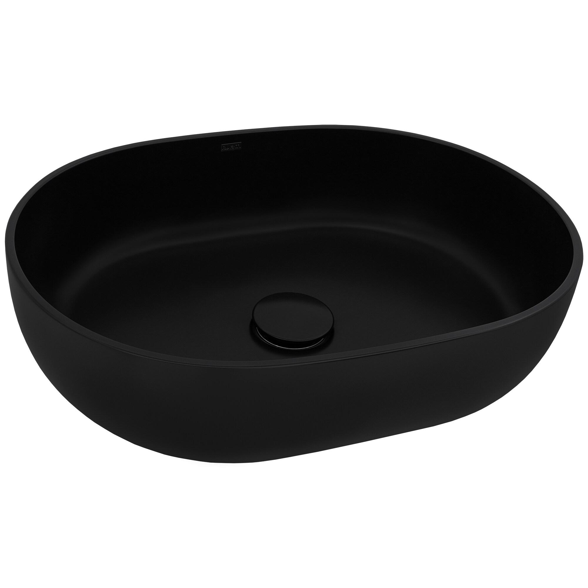 Ruvati 19-inch epiStone Solid Surface Modern Bathroom Vessel Sink