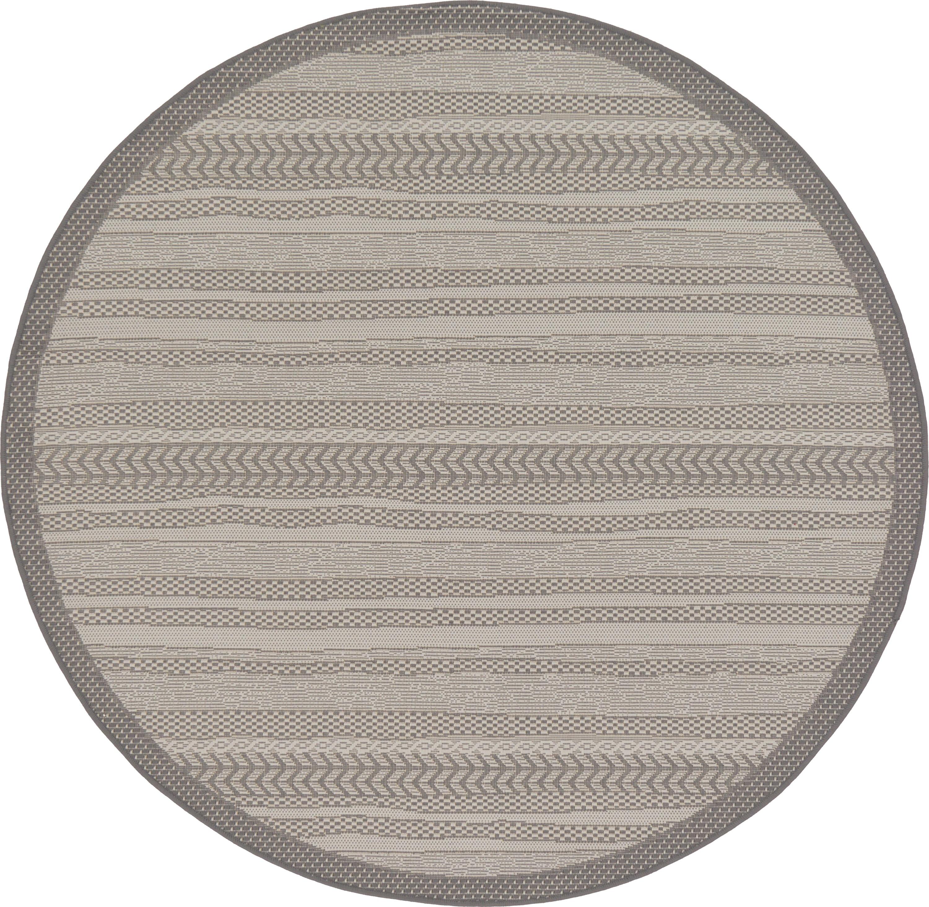 McLellen Striped Indoor / Outdoor Rug