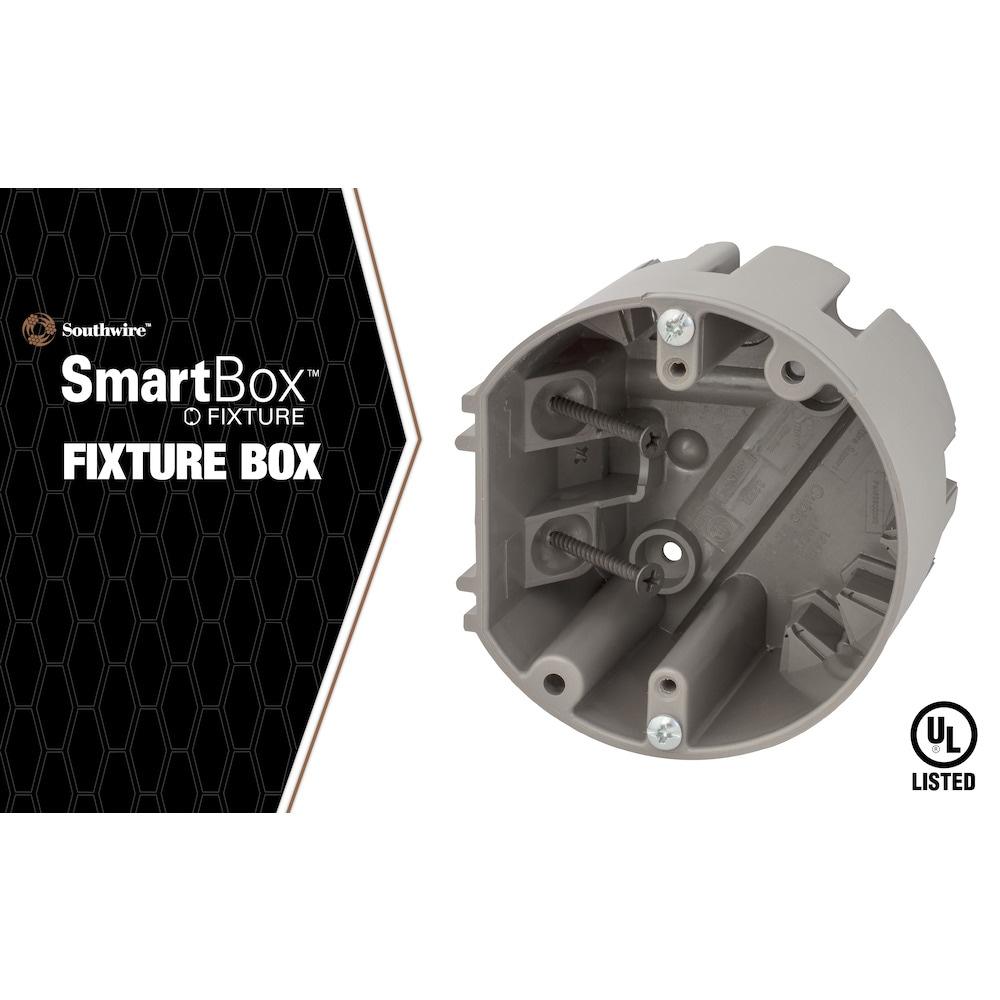 Southwire Smart Box Adjustable Depth 50 lb. Ceiling Box Support