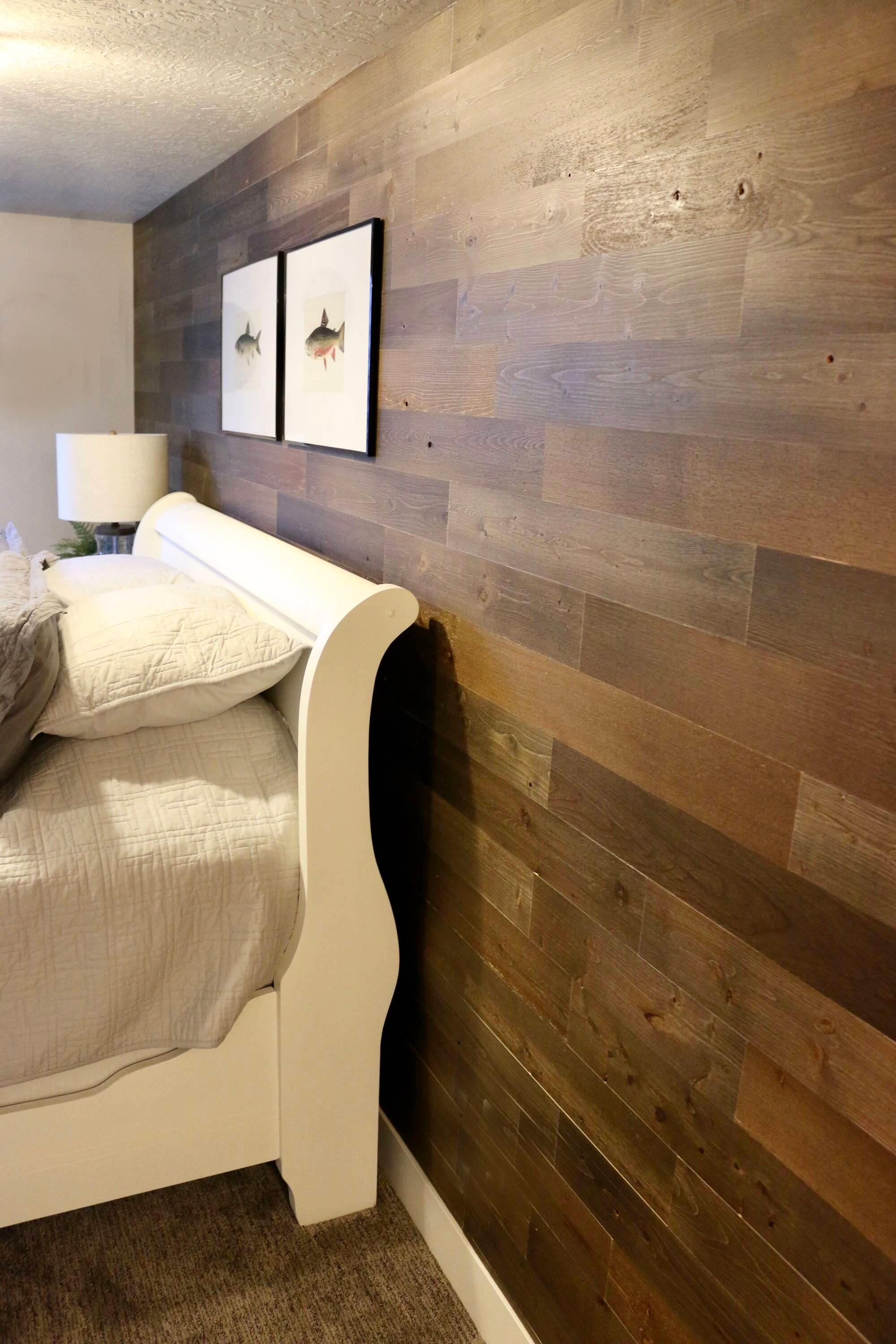 Freestone Reclaimed Wood Peel and Stick Wall Panels