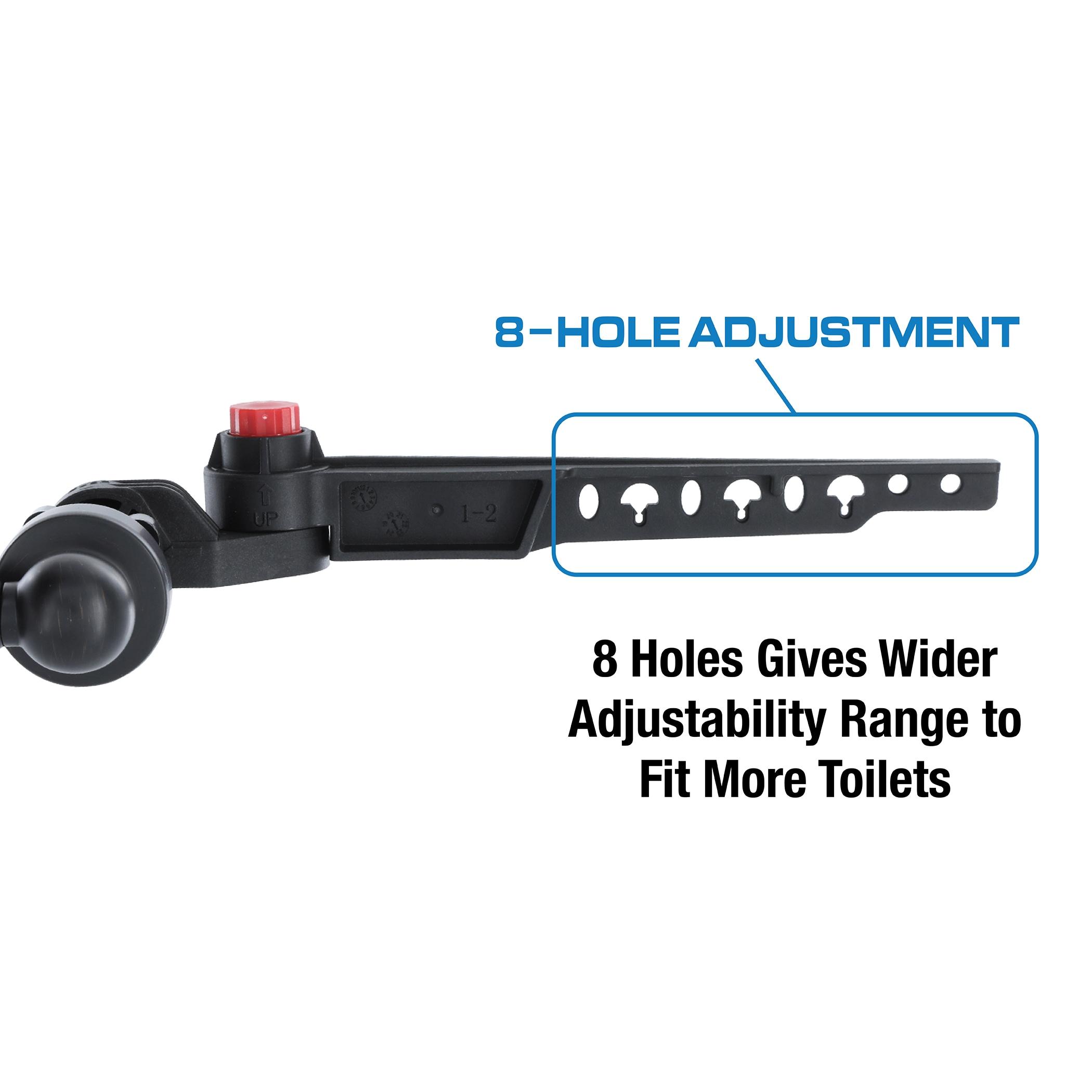 Danco 12061 Deco Toilet Tank Lever Replacement Handle with Front/Side/Angle/Side/Vertical Mount in Oil Rubbed Bronze