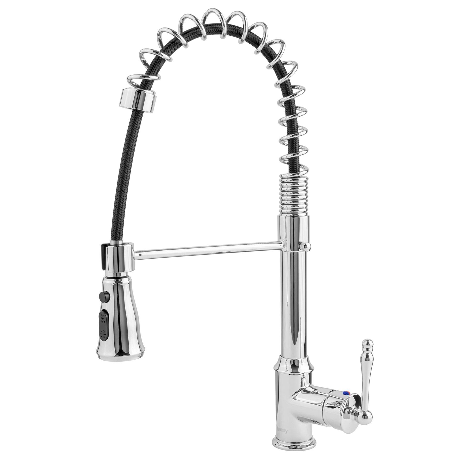 33" x 22" Drop-In Kitchen Sink with Faucet