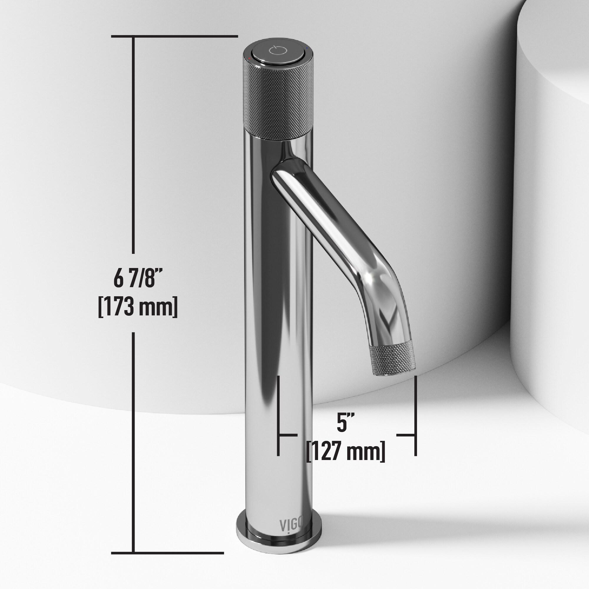 Apollo 12 H Single Handle Vessel Sink Bathroom Faucet