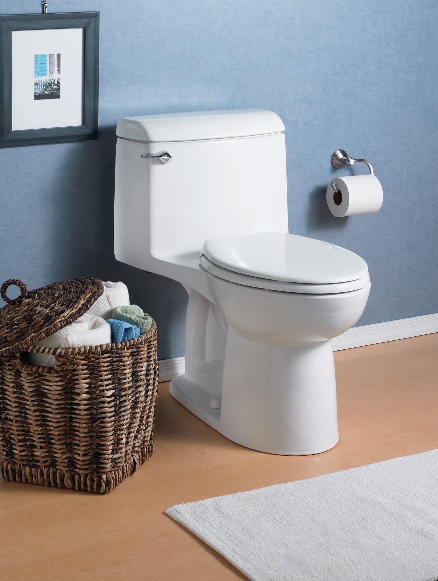 American Standard Champion 4 Toilet with Toilet Seat Elongated Chair Height