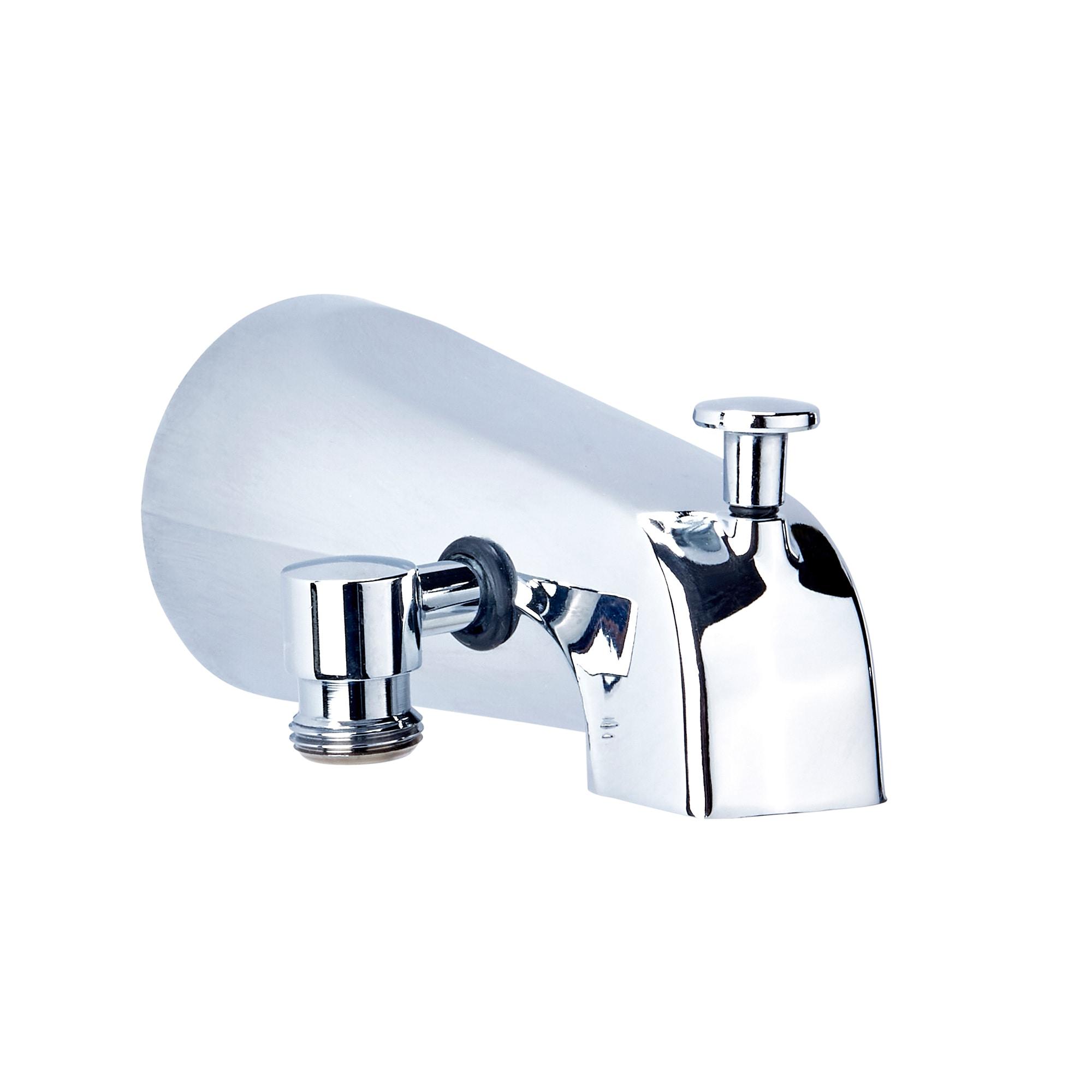Delta U1072-PK Universal Showering Components Wall Mounted Tub Spout Trim with Diverter