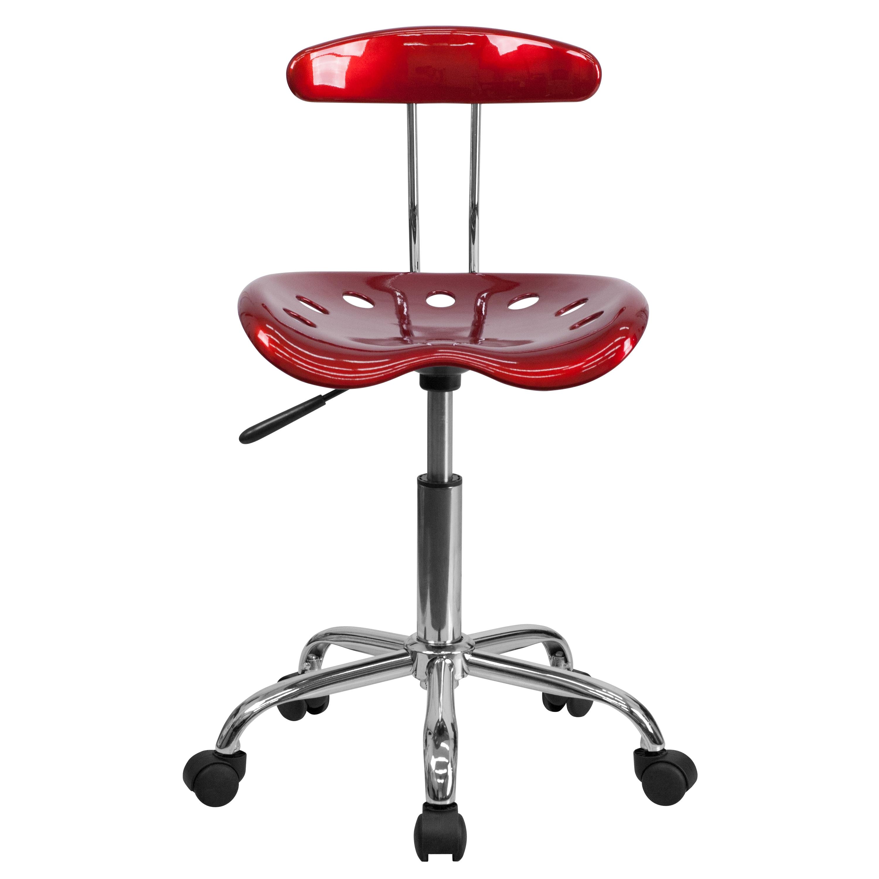 Bonavant Adjustable Swivel Chair for Desk and Office with Tractor Seat