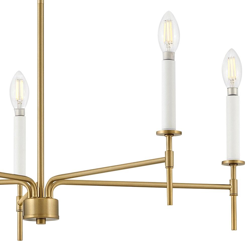 Lark Hux 5-Light Exposed Candle Bulb Chandelier Pendant