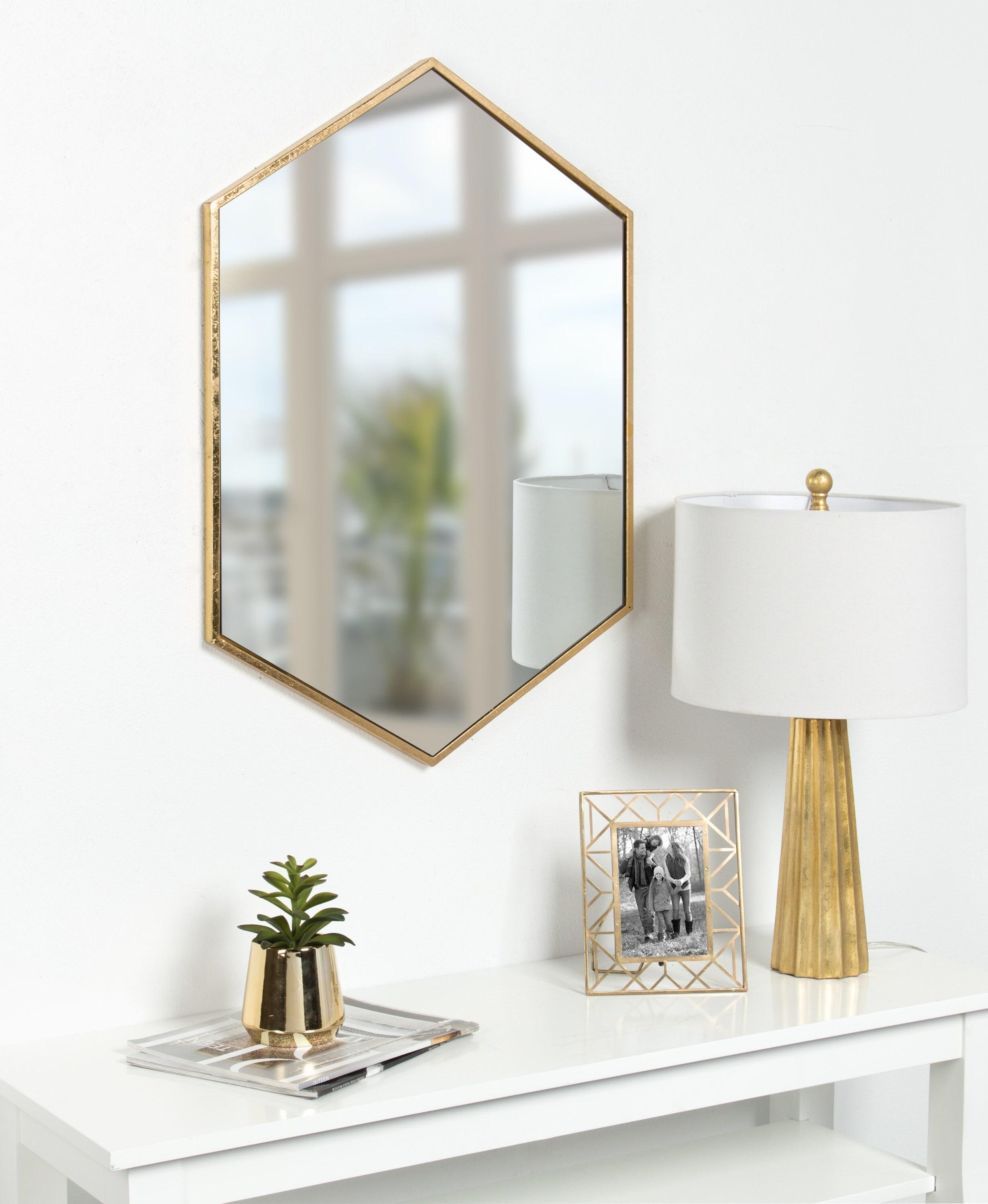 Breckler Metal Flat Wall Mirror