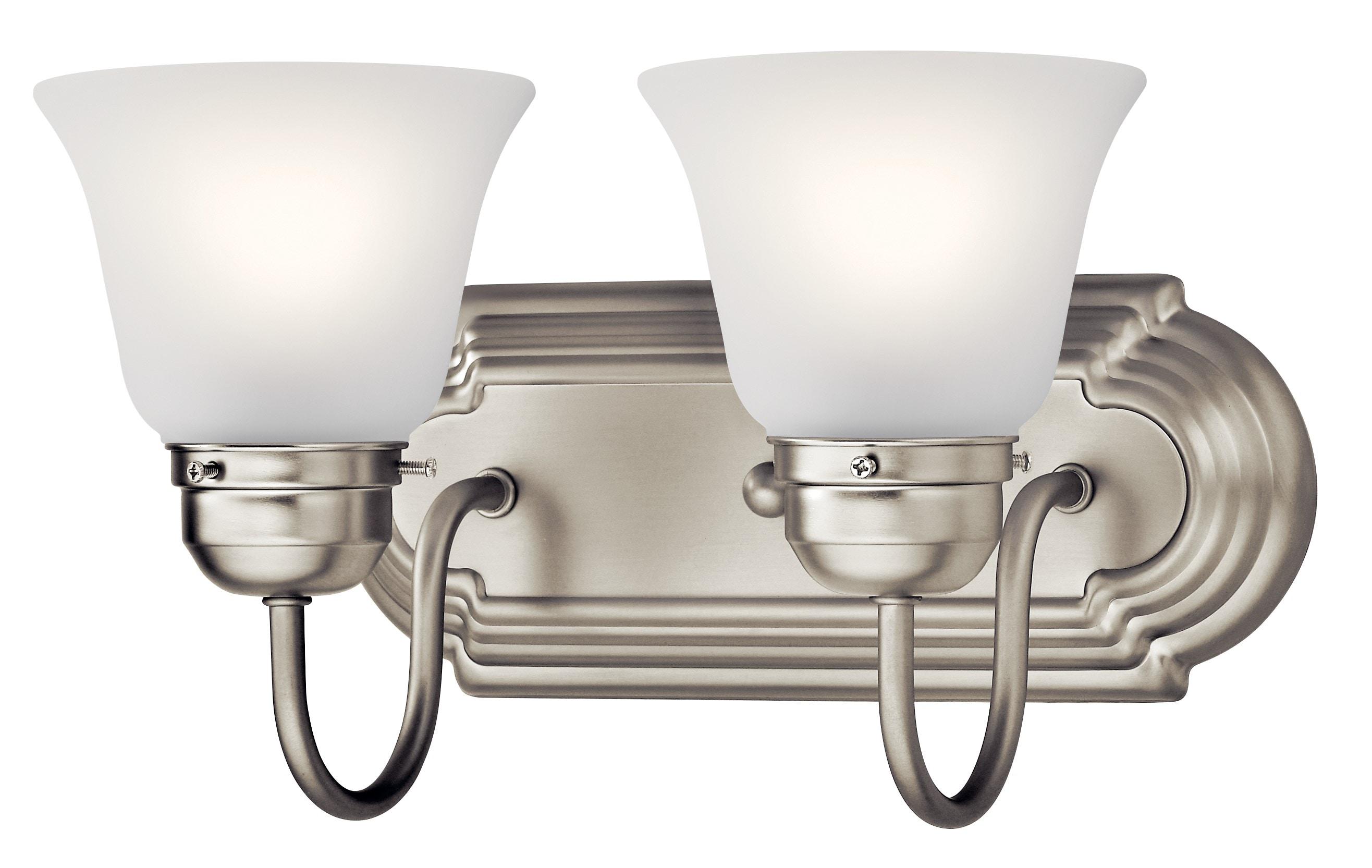 Kichler Lighting 2 - Light Vanity in  Brushed Nickel