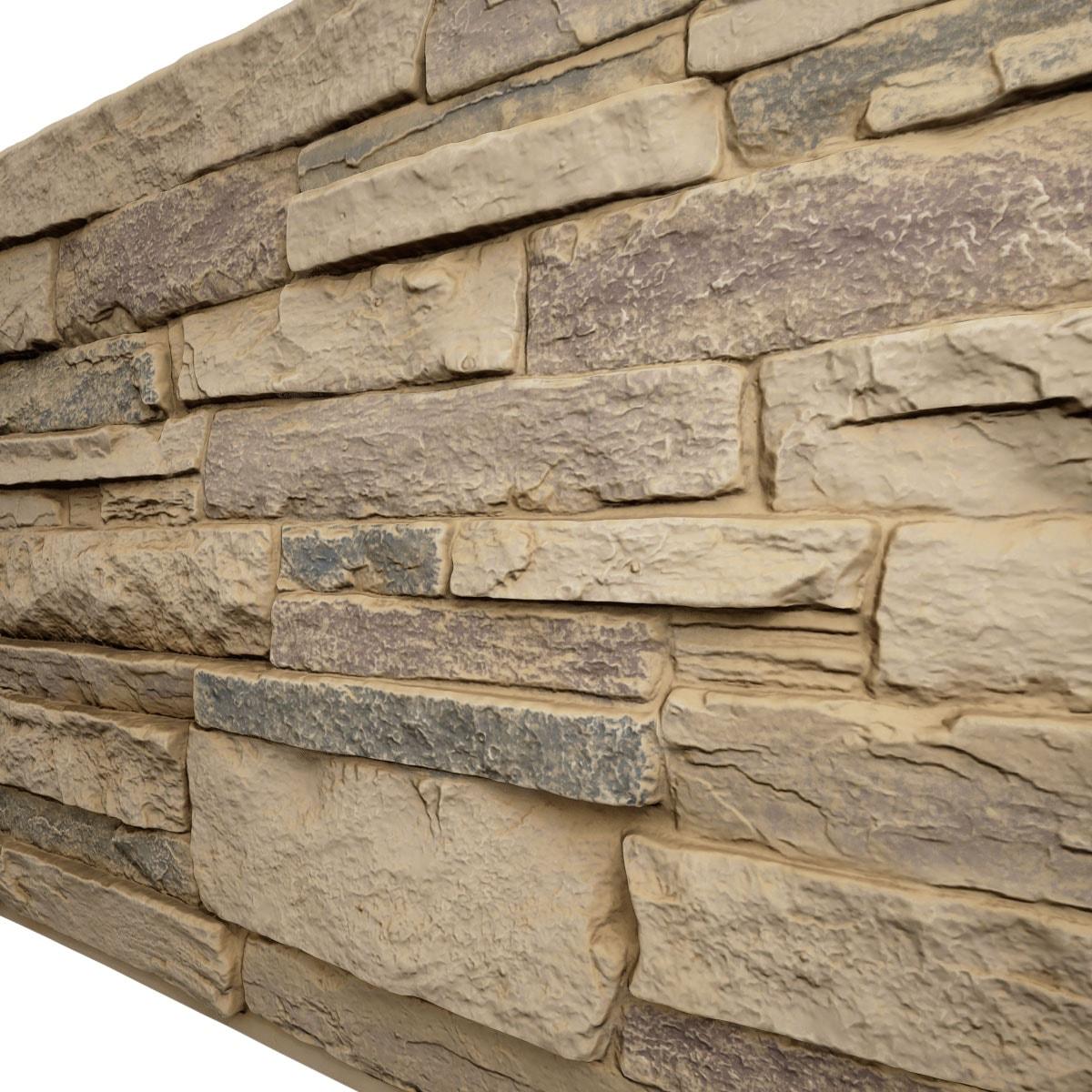 Acadia Ledge Stacked Faux Stone Wall Paneling