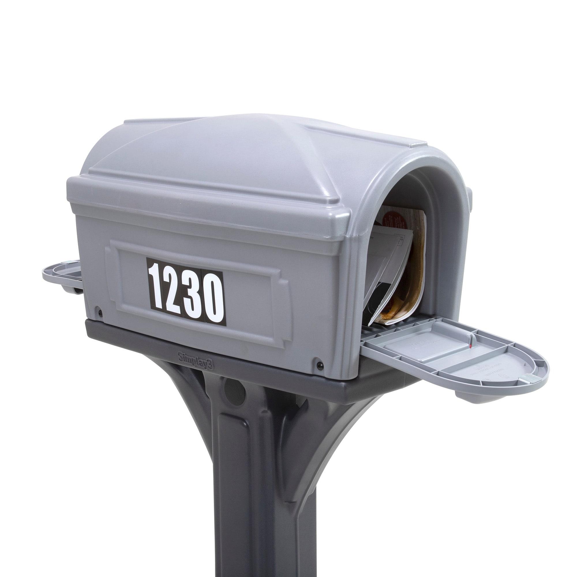 Dig Free Easy Up Classic Post Mounted Mailbox