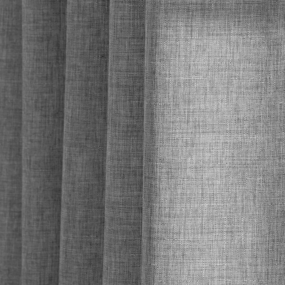 Curtainworks Lenox Grommet Curtain 84", Gray, Adult