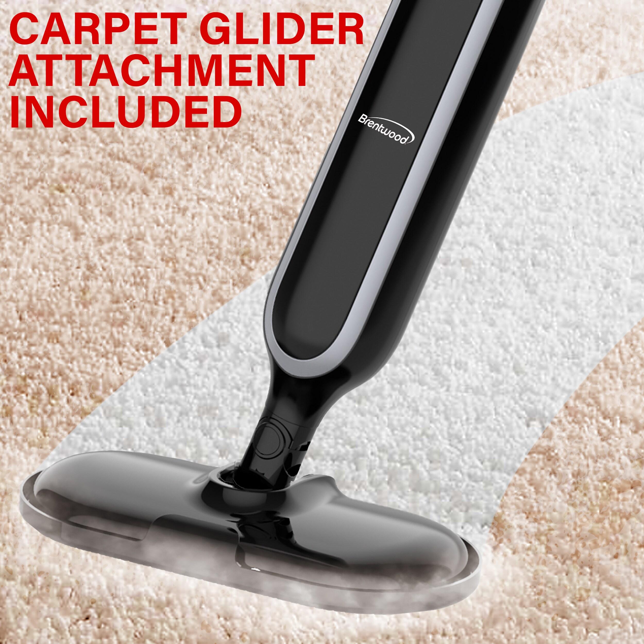 Brentwood 1100 Watt Steam Mop Hard Floor Steamer for Tile & Wood, Black