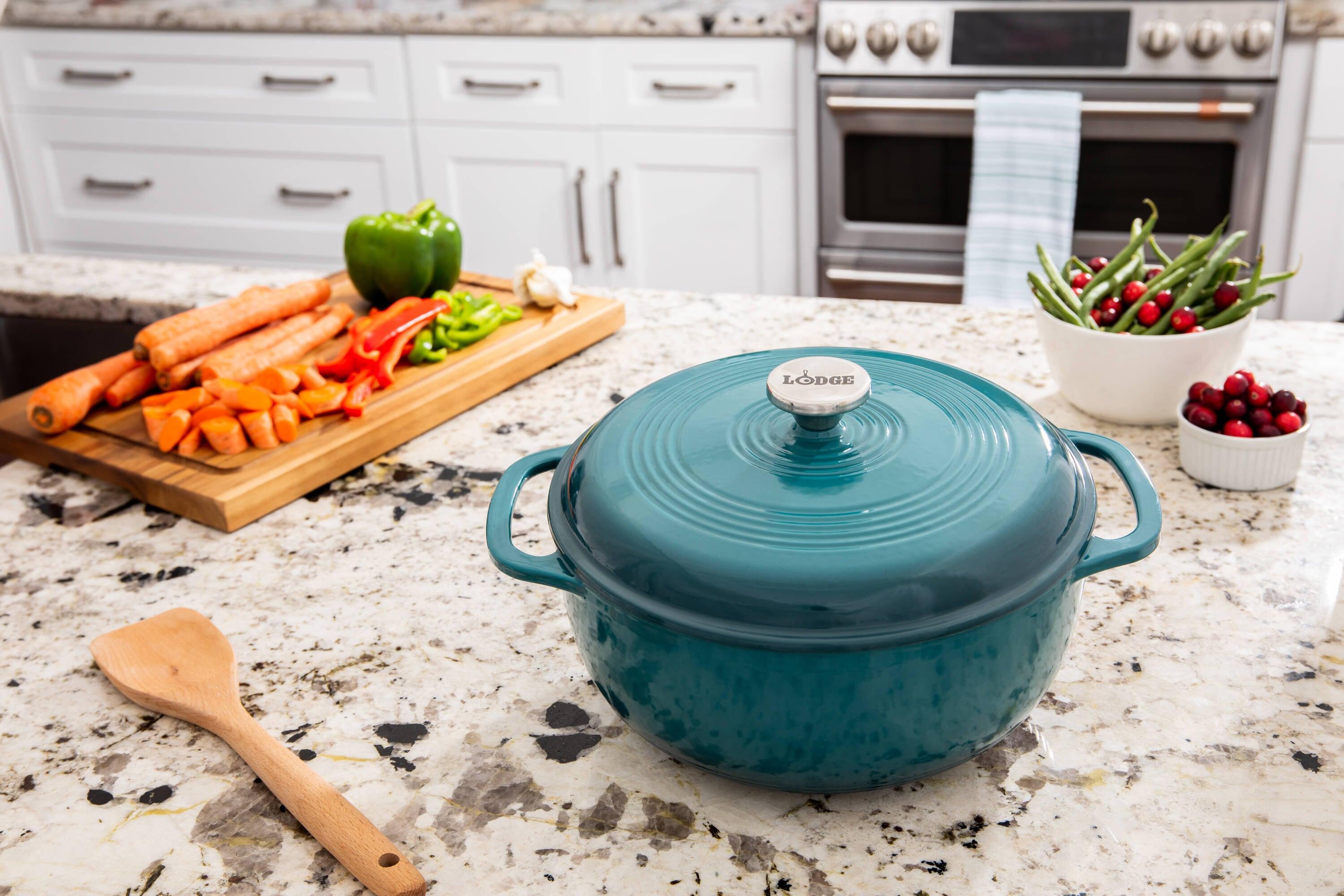 Lodge Enameled Cast Iron Dutch Oven