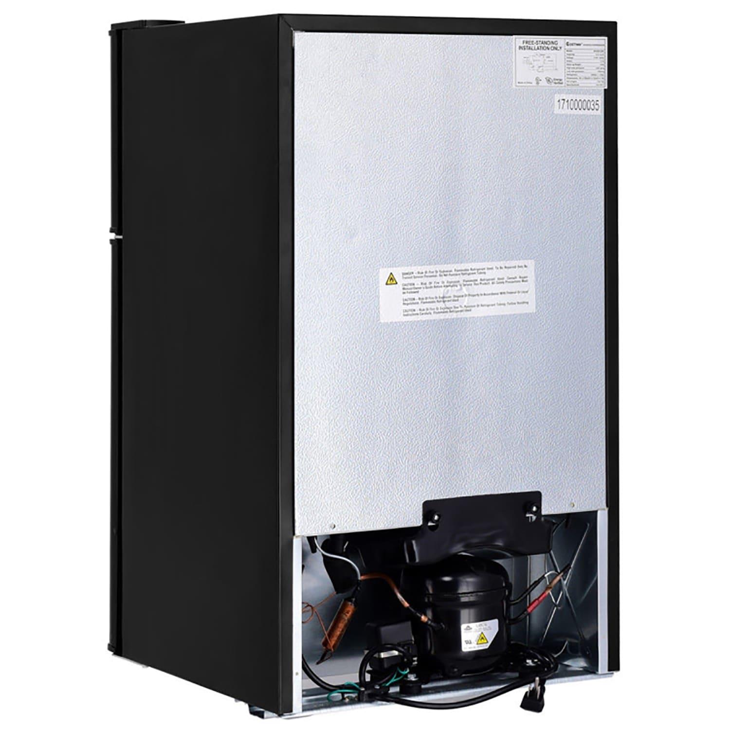 FORCLOVER FORCLOVER 3.2 Cubic Feet Freestanding Mini Fridge with Freezer