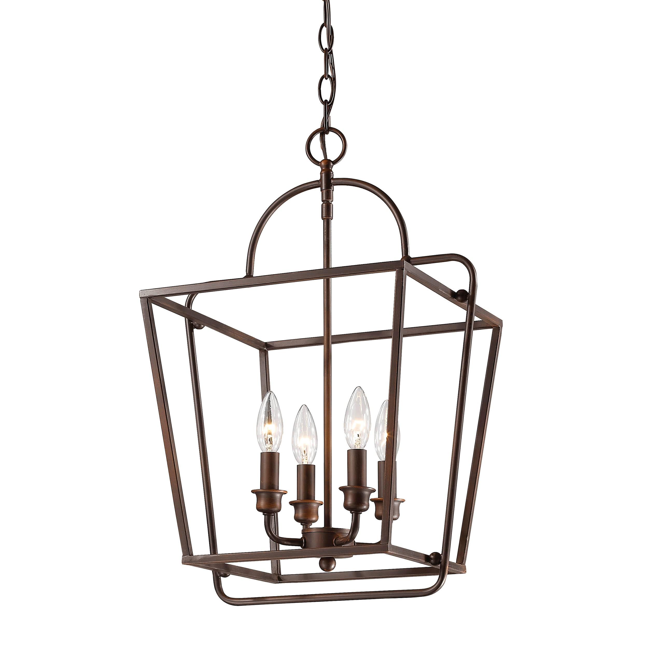 Millennium Lighting 4 - Light Pendant in  Rubbed Bronze
