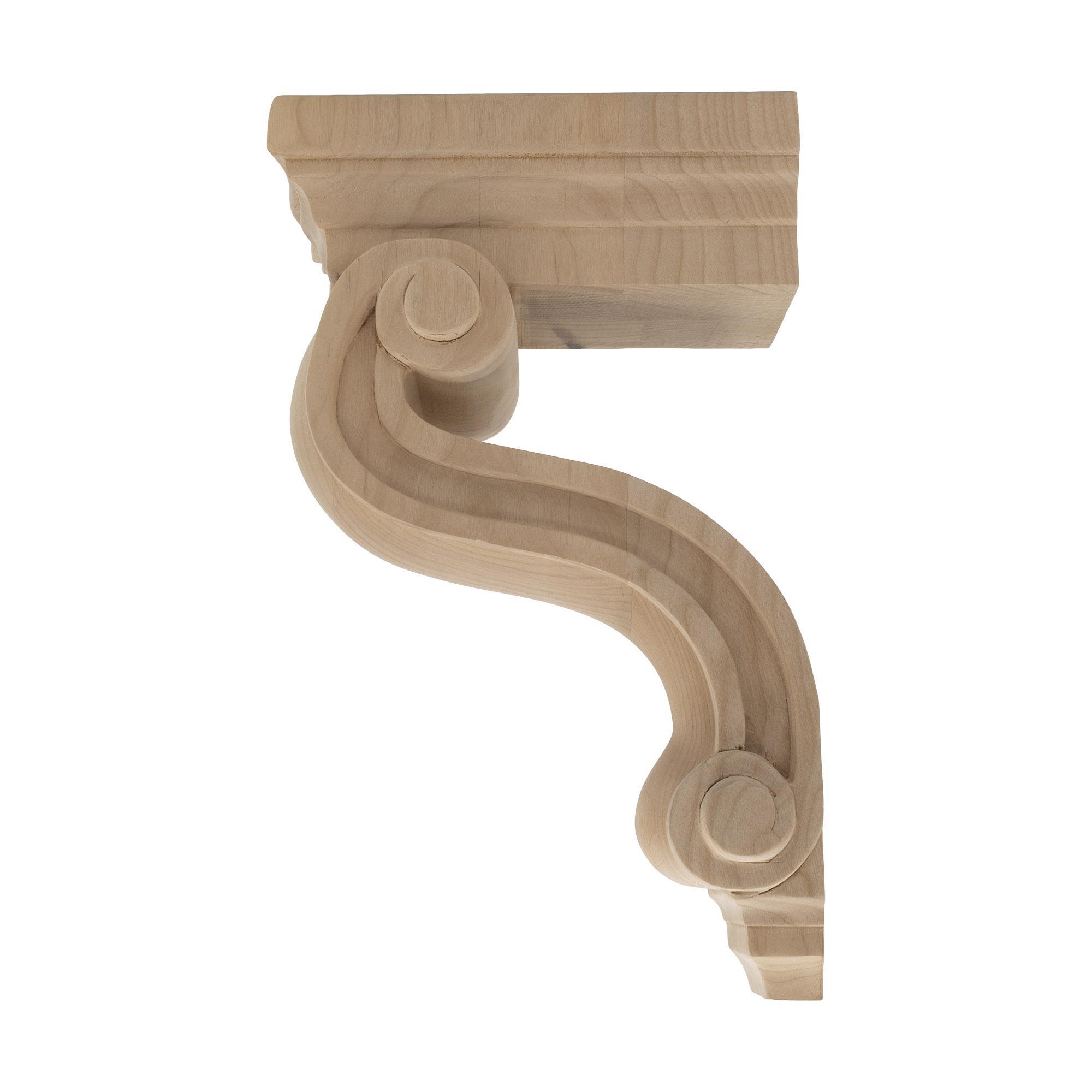 Architectural Products by Outwater L.L.C. RWC54 3.375'' H x 10.5'' W x 6.5'' D Wood Bracket / Corbel