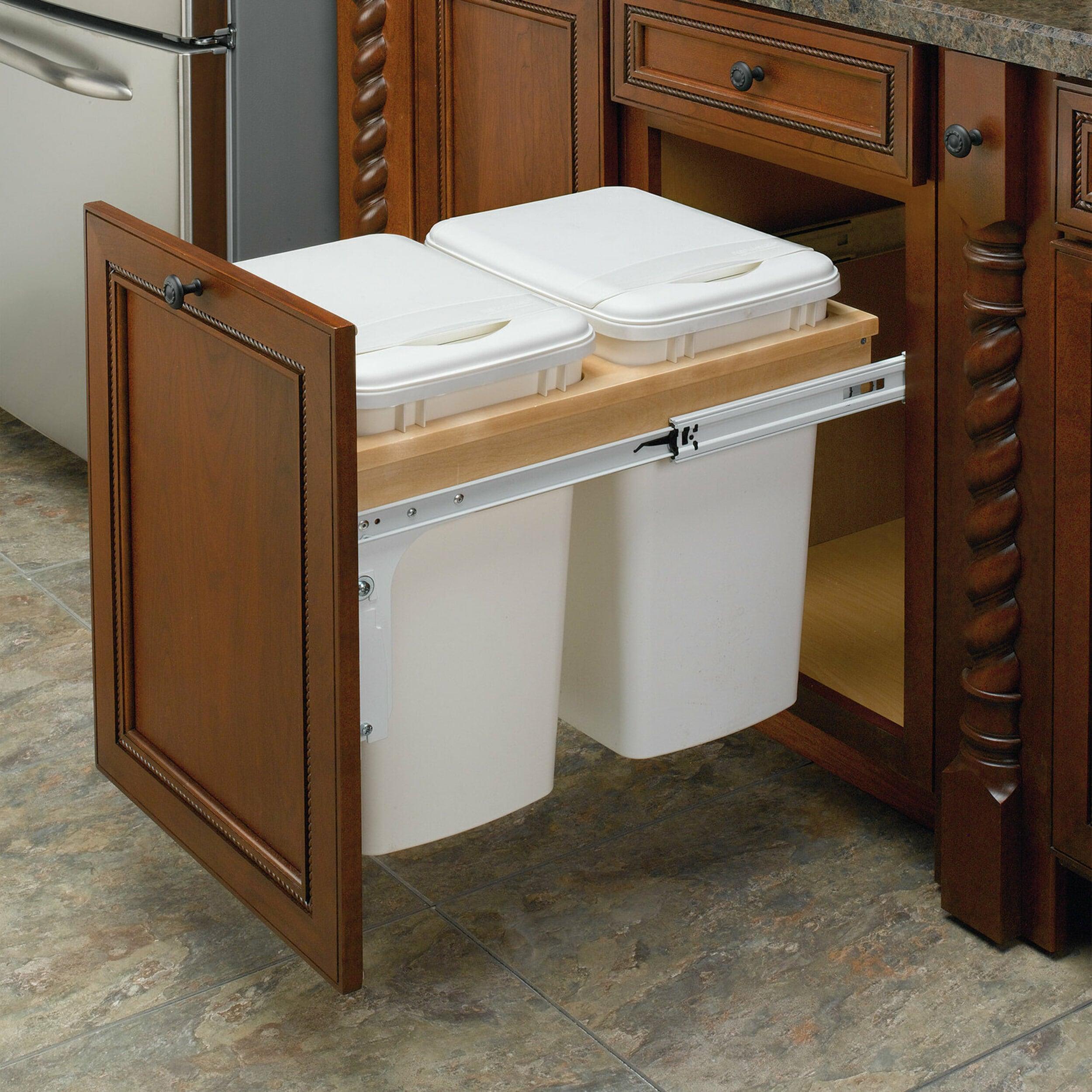 Rev-A-Shelf Rev-A-Shelf Single Pullout Top Mount Trash Can