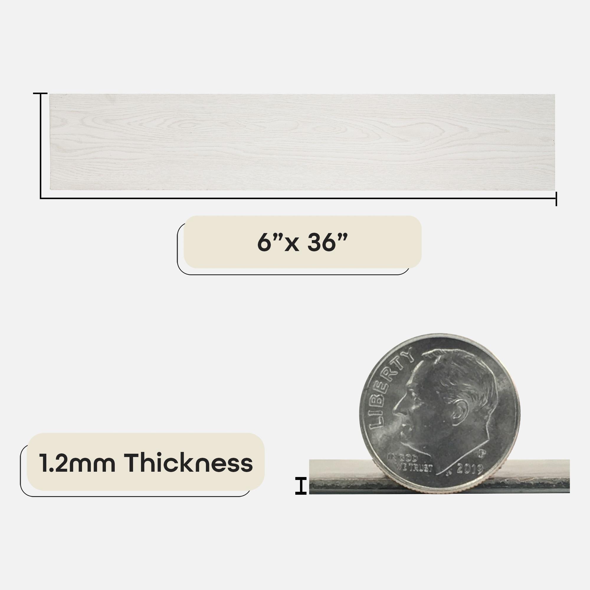 Nexus Thick 6'' W x 36'' L Plank