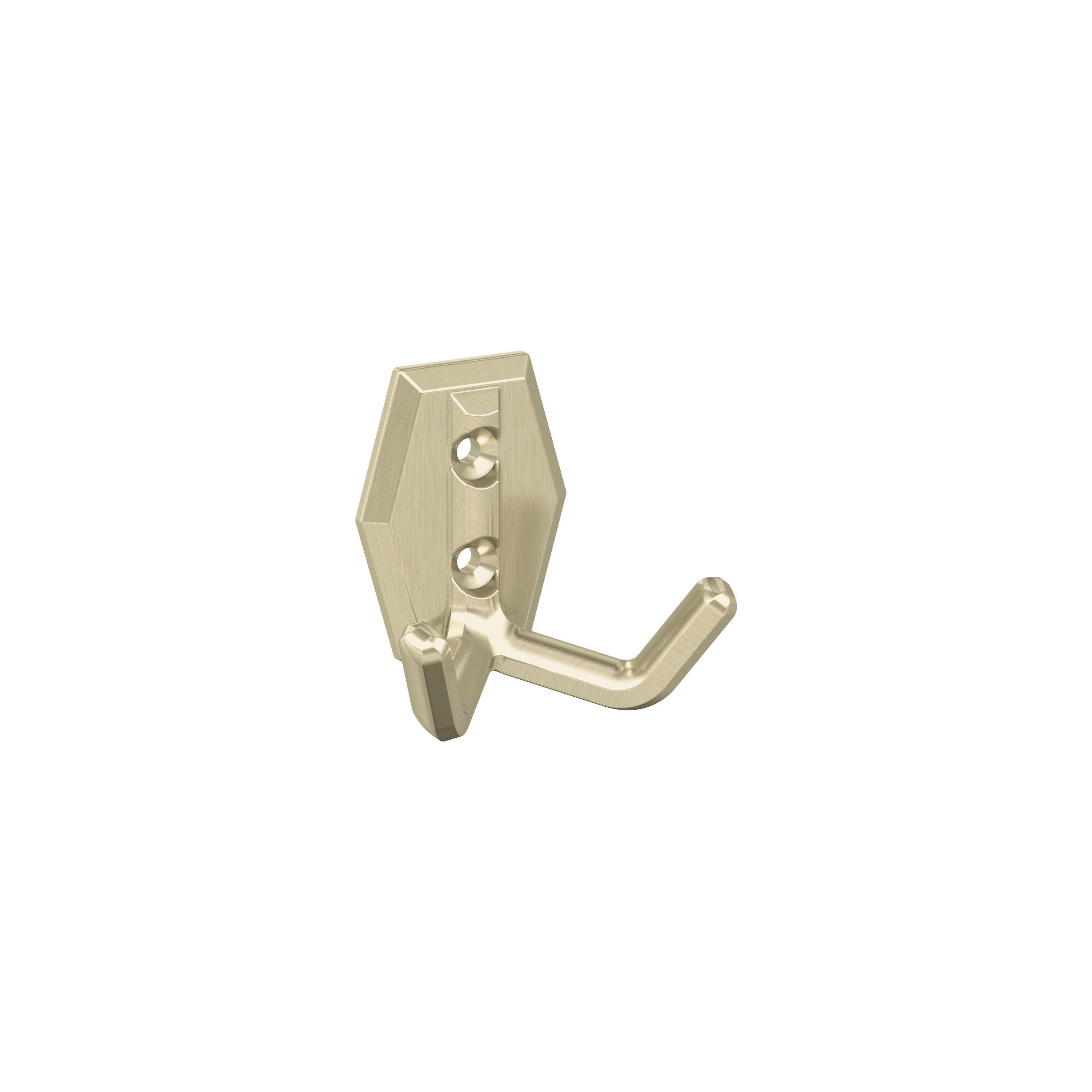 Benton Transitional Double Prong Decorative Wall Hook